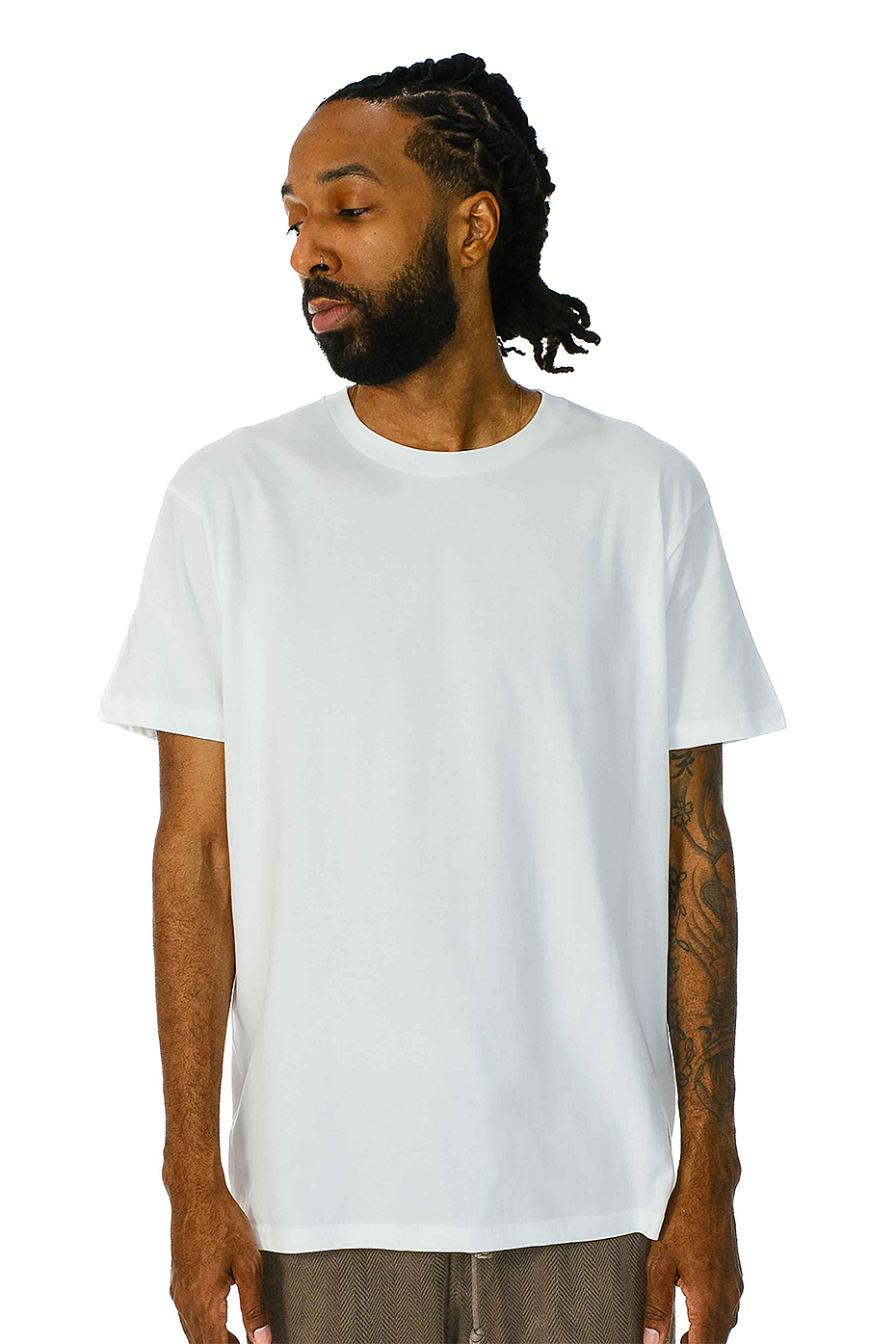 Classic Short Sleeve Crewneck Tee, 100% Ring-Spun Cotton, Pre-Shrunk