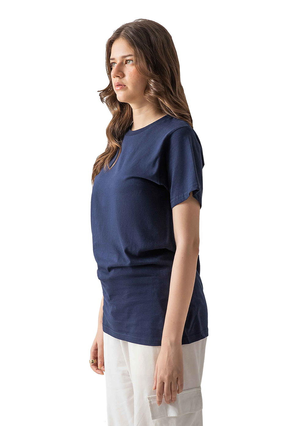 Classic Short Sleeve Crewneck Tee, 100% Ring-Spun Cotton, Pre-Shrunk