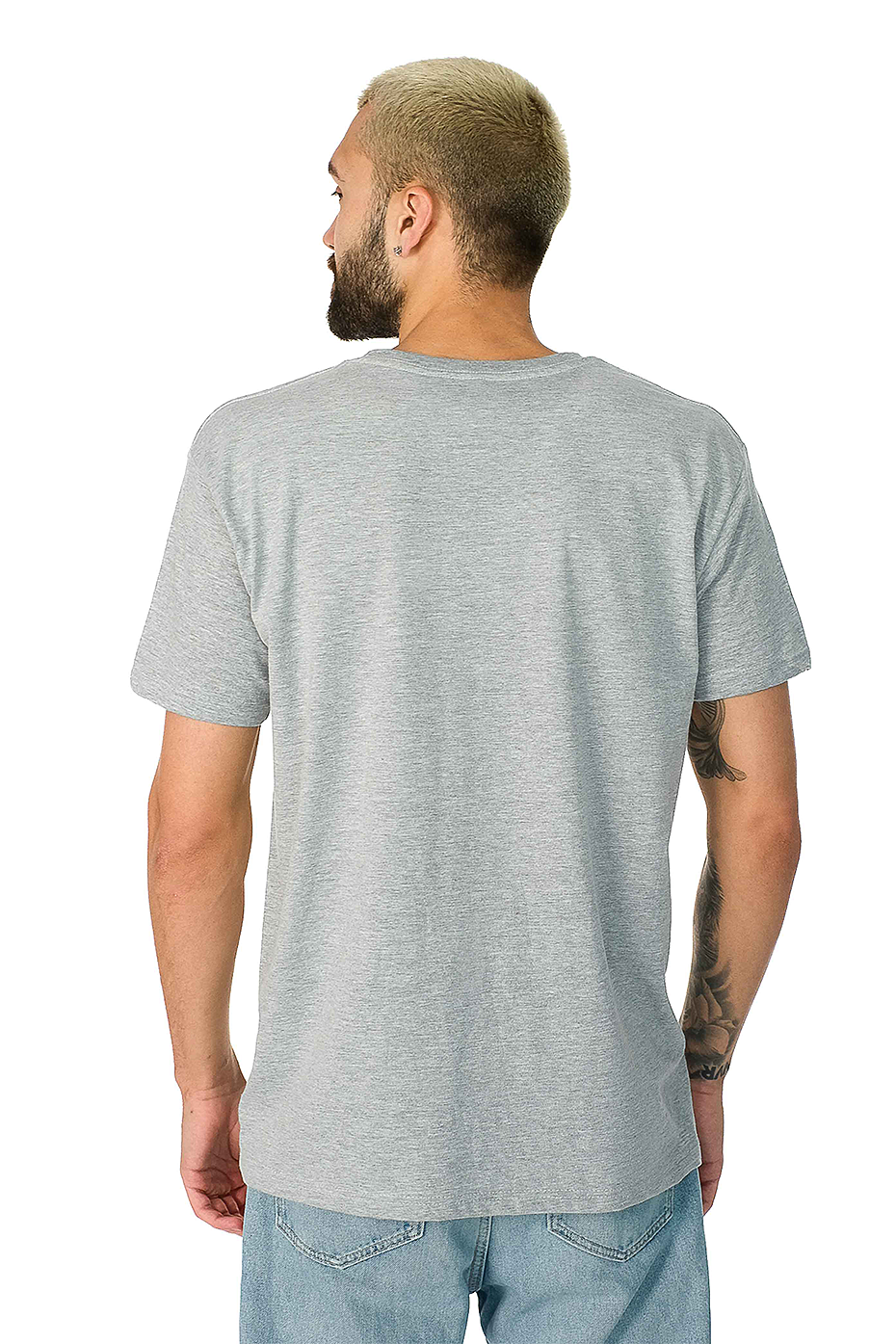 Classic Short Sleeve Heather Tee 60% Cotton 40% Polyester