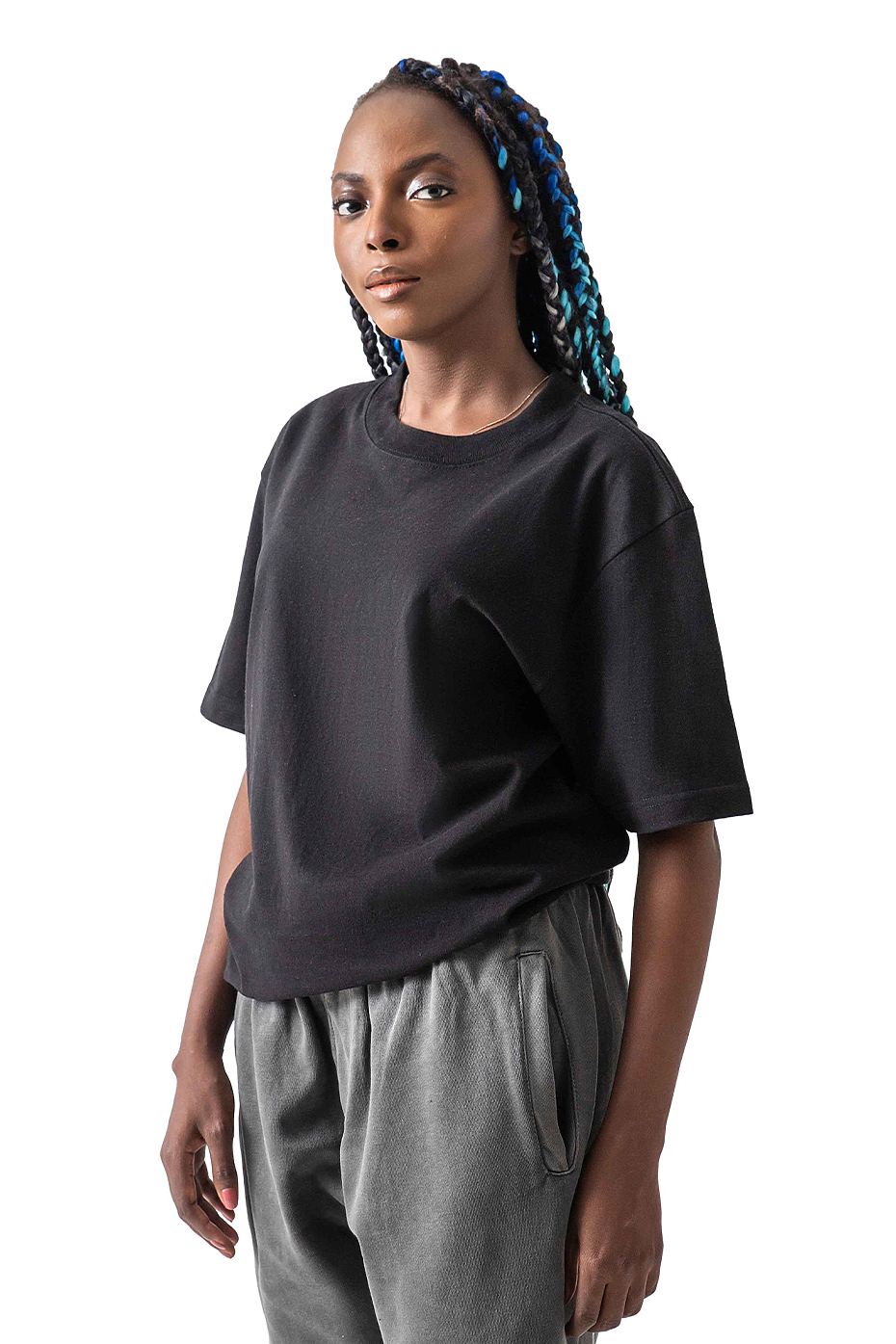 Heavy Weight Oversized Tubular Tee 100% Cotton Durable Construction