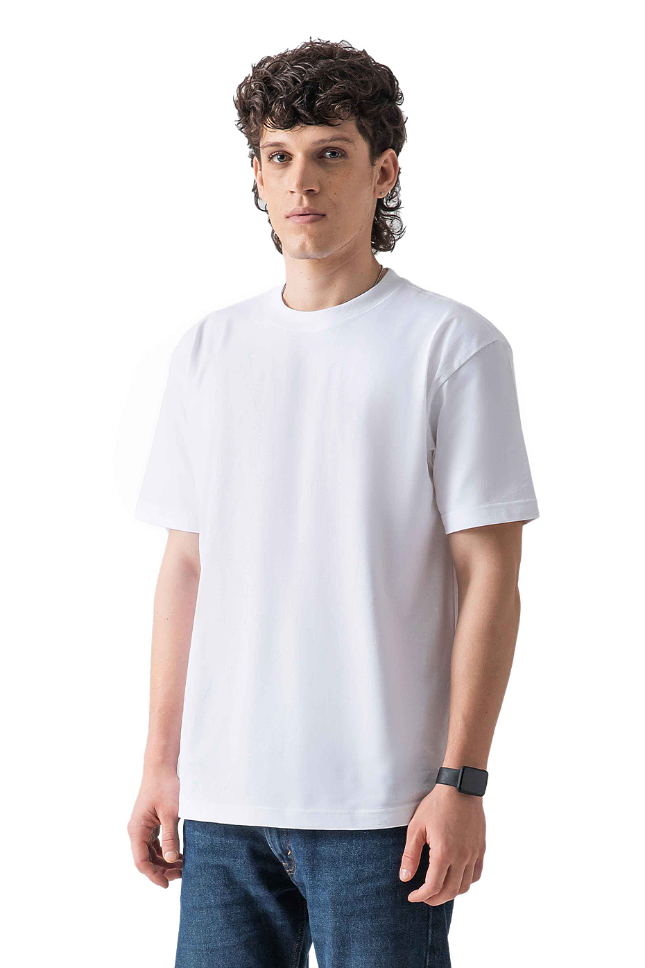 Heavy Weight Oversized Tubular Tee 100% Cotton Durable Construction
