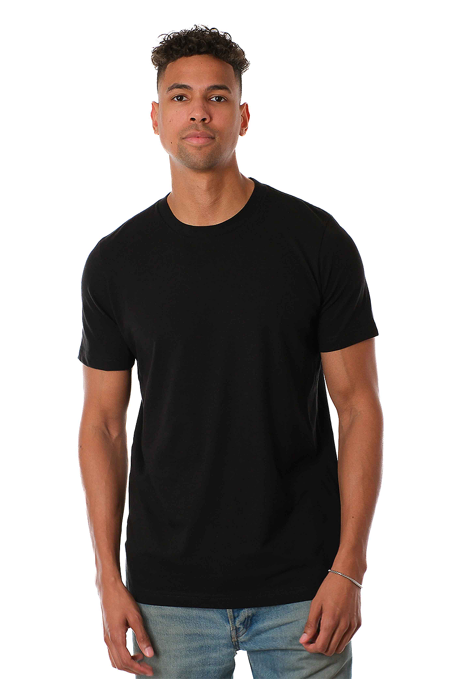 Unisex Side-Seam Short Sleeve T-Shirt 100% Ring-Spun Combed Cotton Pre-Shrunk