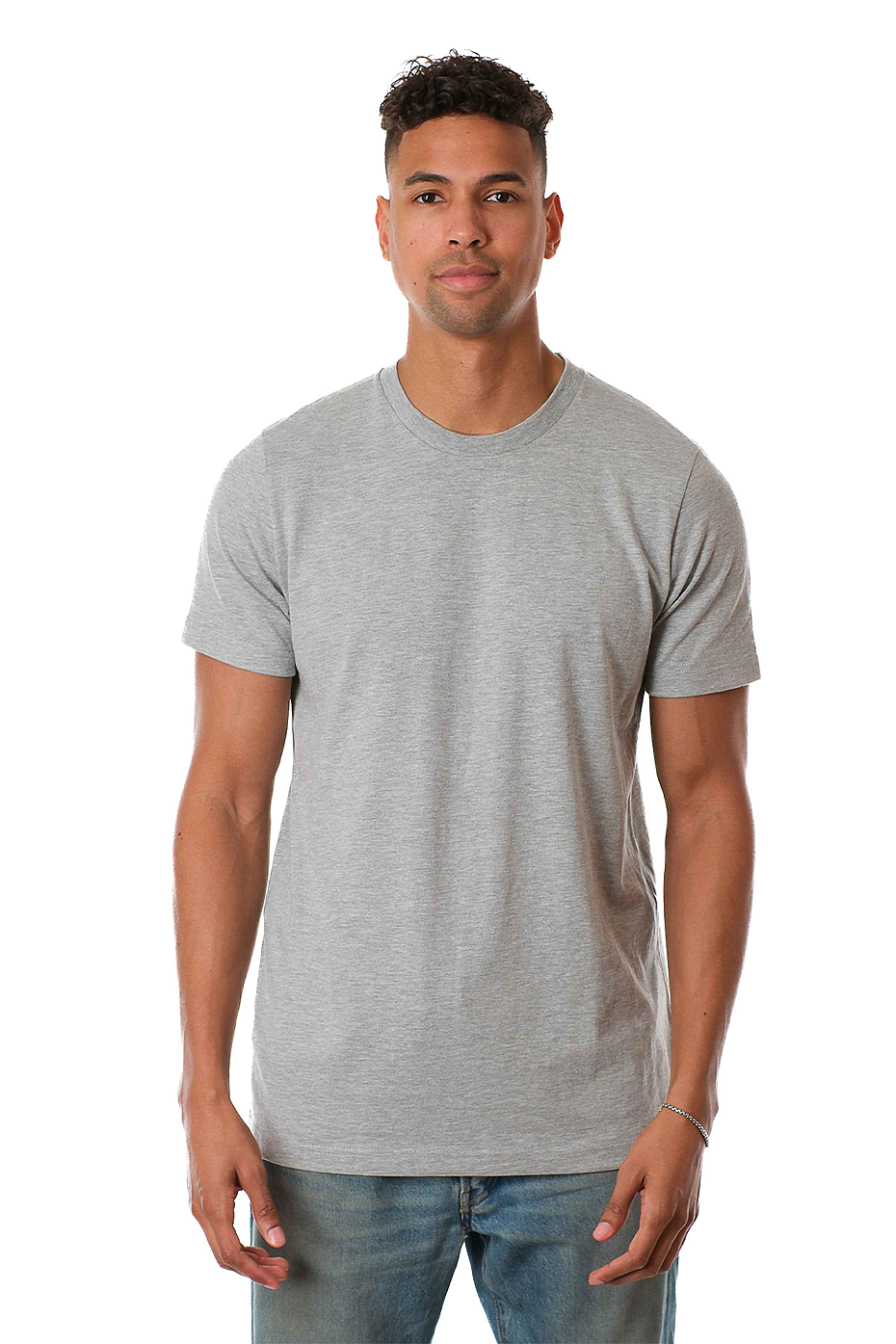 Unisex Side-Seam Short Sleeve T-Shirt 100% Ring-Spun Combed Cotton Pre-Shrunk