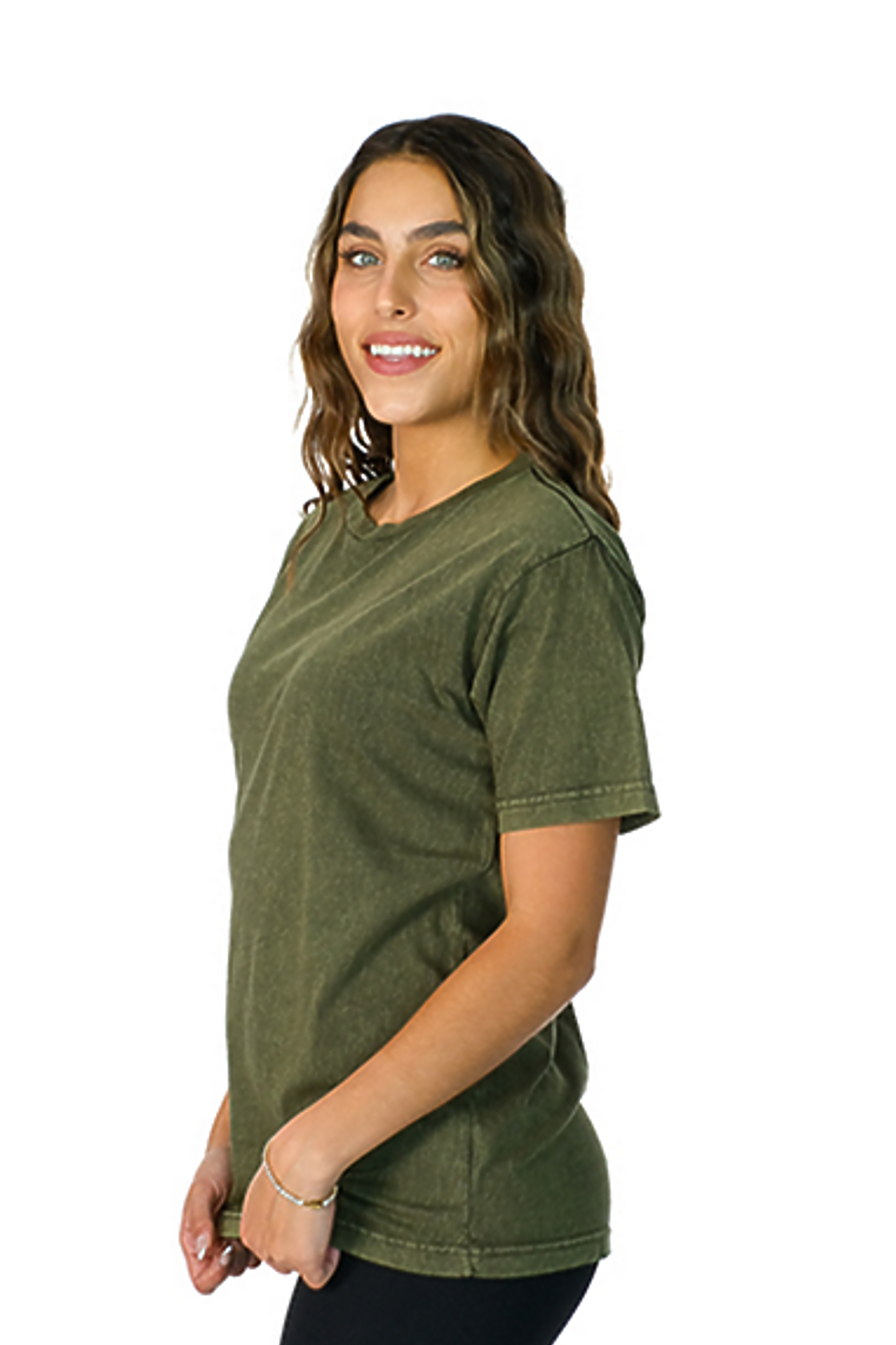 Vintage Mineral Washed 100% Cotton Pre-Shrunk Short-Sleeve T-Shirt