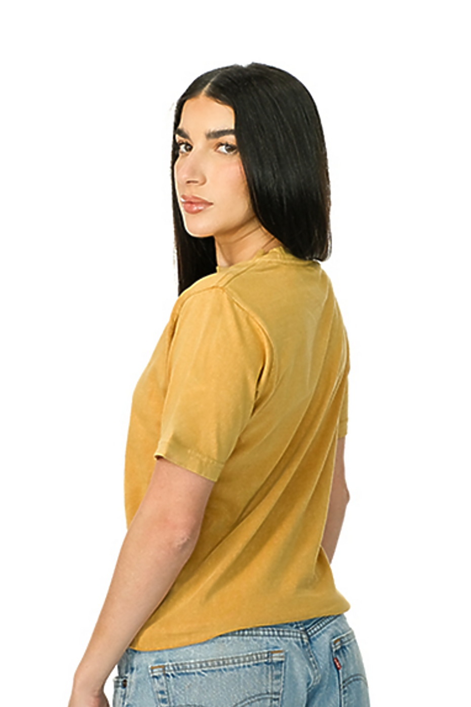 Vintage Mineral Washed 100% Cotton Pre-Shrunk Short-Sleeve T-Shirt
