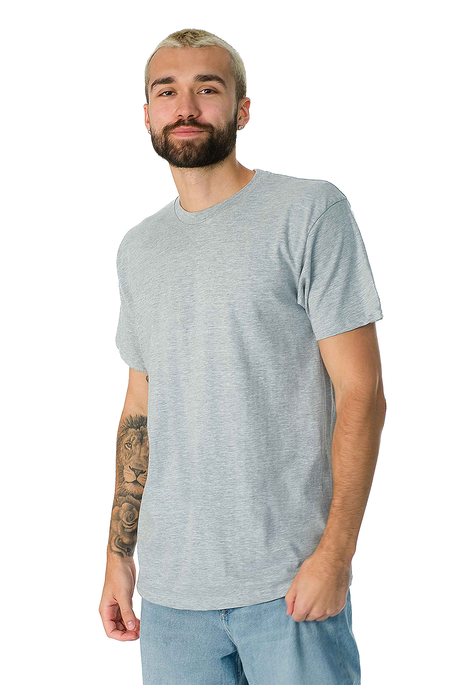 Heavyweight Short Sleeve Tee 186 GSM Combed Cotton Classic Fit