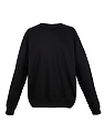 Zuni Recycled Fleece Crewneck Sweatshirt Black 52% Cotton Blend
