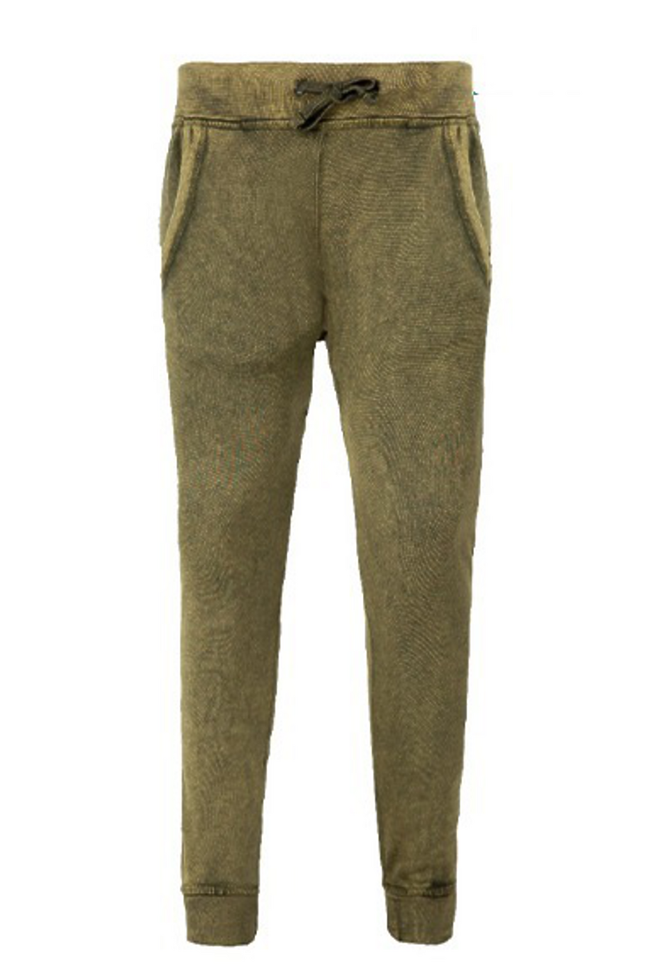 Vintage Mineral Washed Men's Jogger Pants - Soft Fleece Comfort