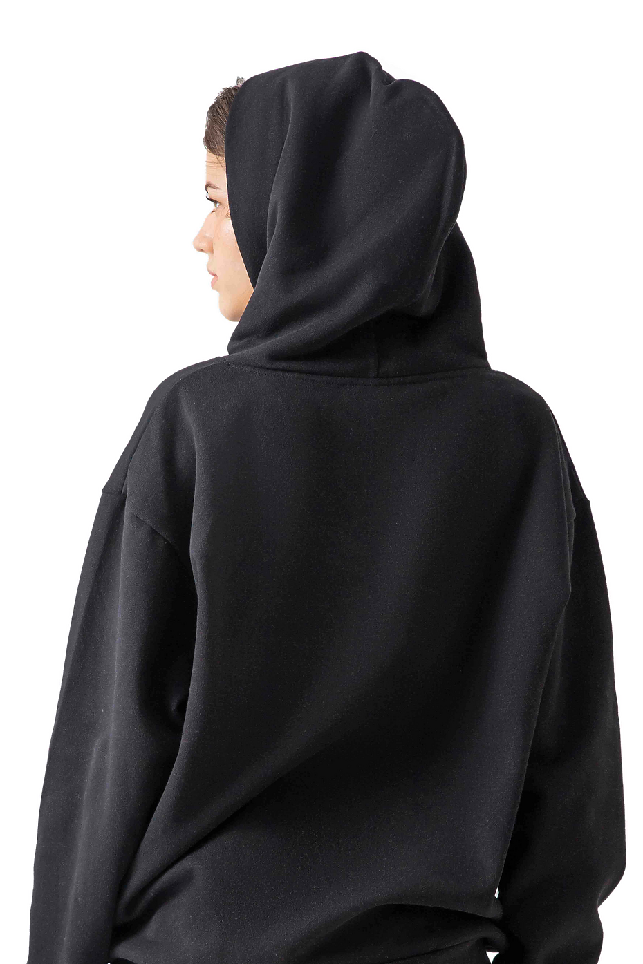 ZS4080 Essential Oversized Pullover Hoodie Relaxed Fit Pigment Dyed