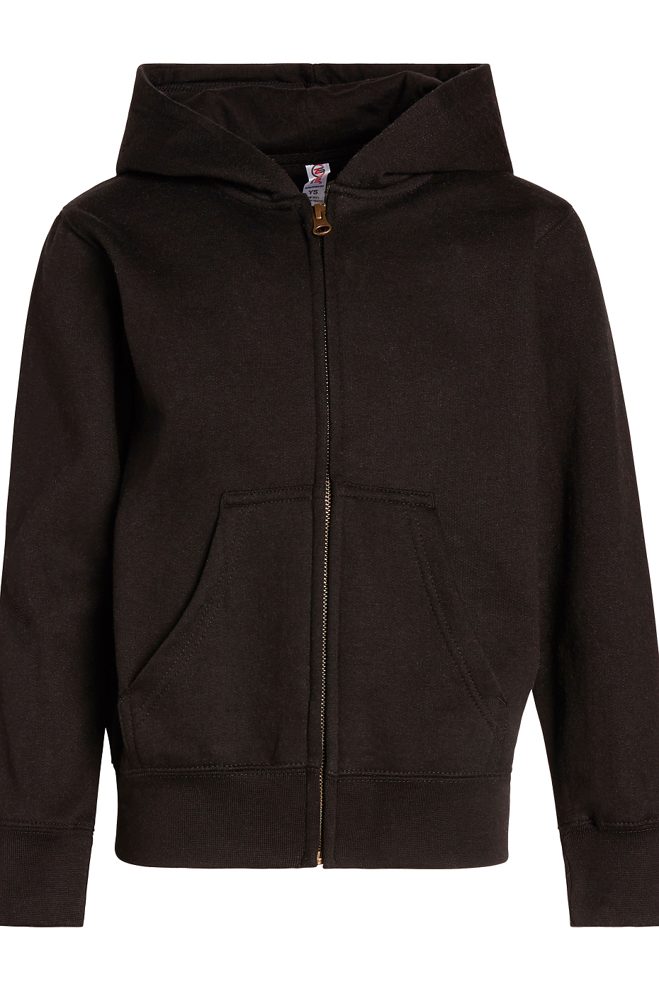 Youth Classic Zipper Hoodie Fleece Lined YKK Full Zip
