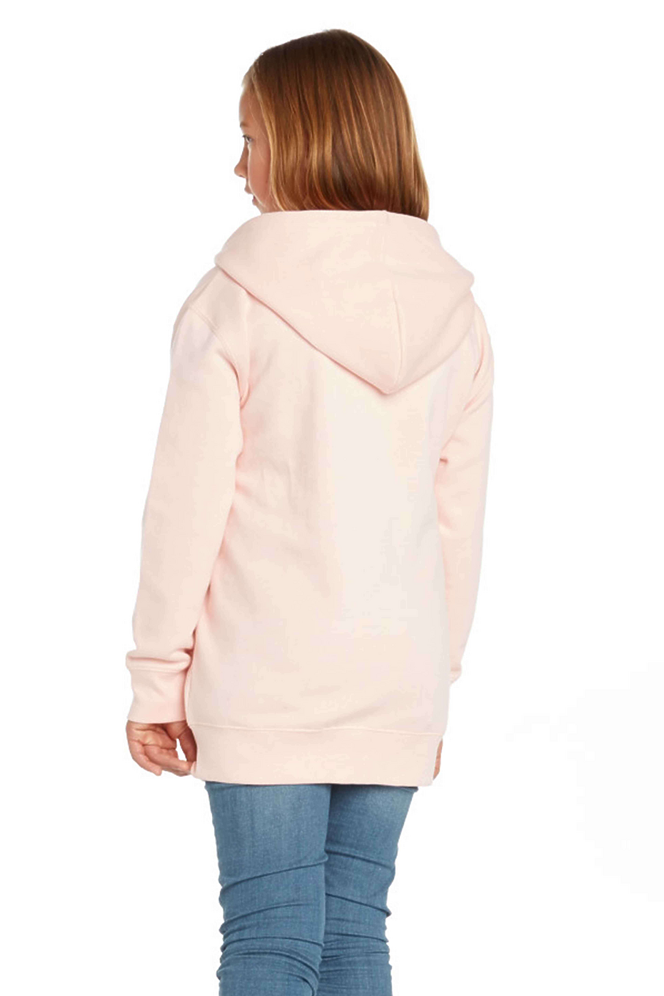 Youth Classic Zipper Hoodie Fleece Lined YKK Full Zip