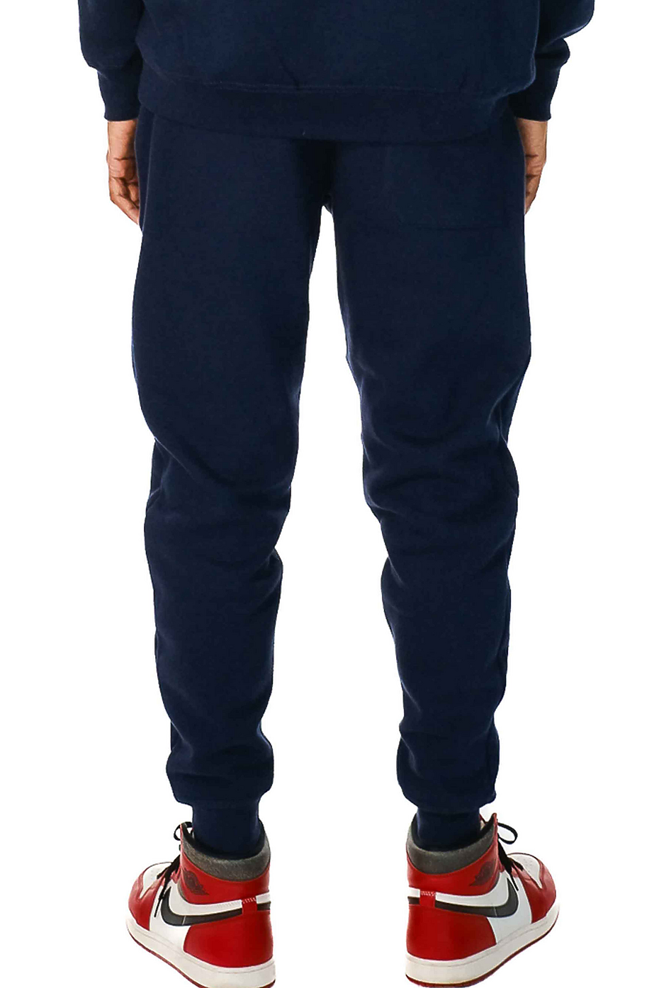 Premium Midweight Fleece Jogger Pants with Ribbed Waistband & Cuffs