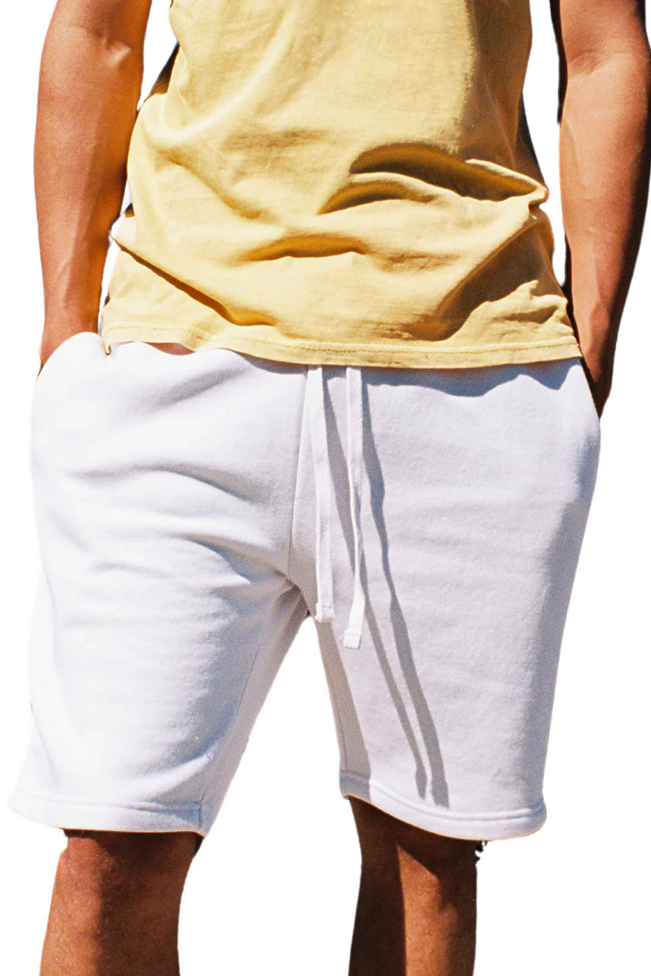 Premium Midweight Fleece Shorts Soft Print-Ready Elastic Waistband