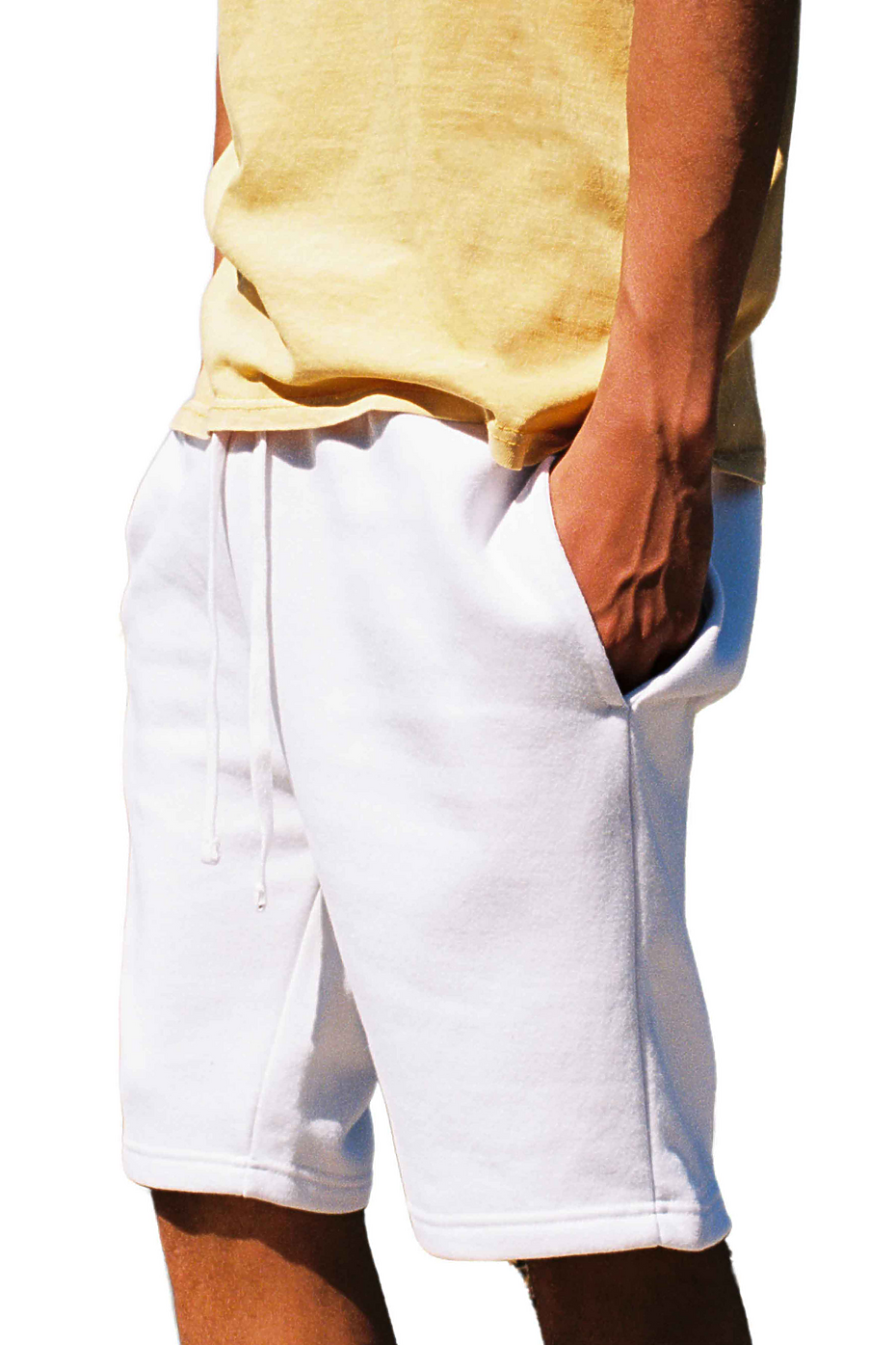 Premium Midweight Fleece Shorts Soft Print-Ready Elastic Waistband