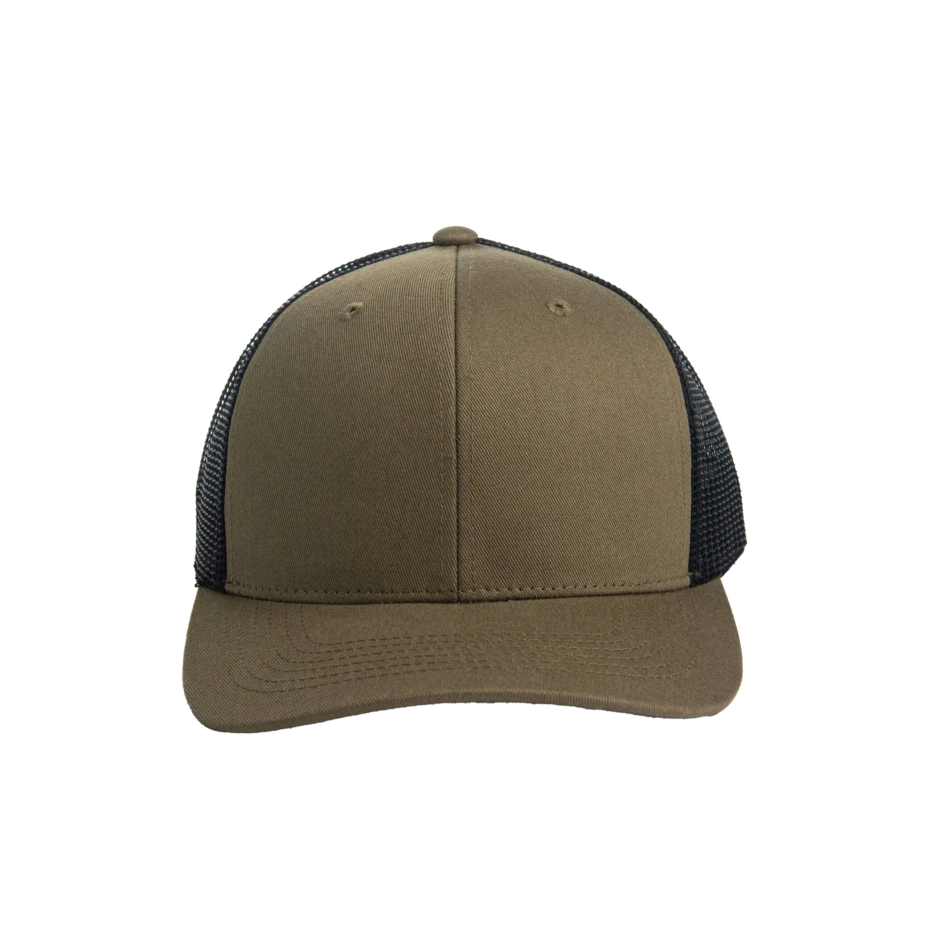 A611 Trucker Snapback Adjustable Mesh Back Recycled Bill Cotton