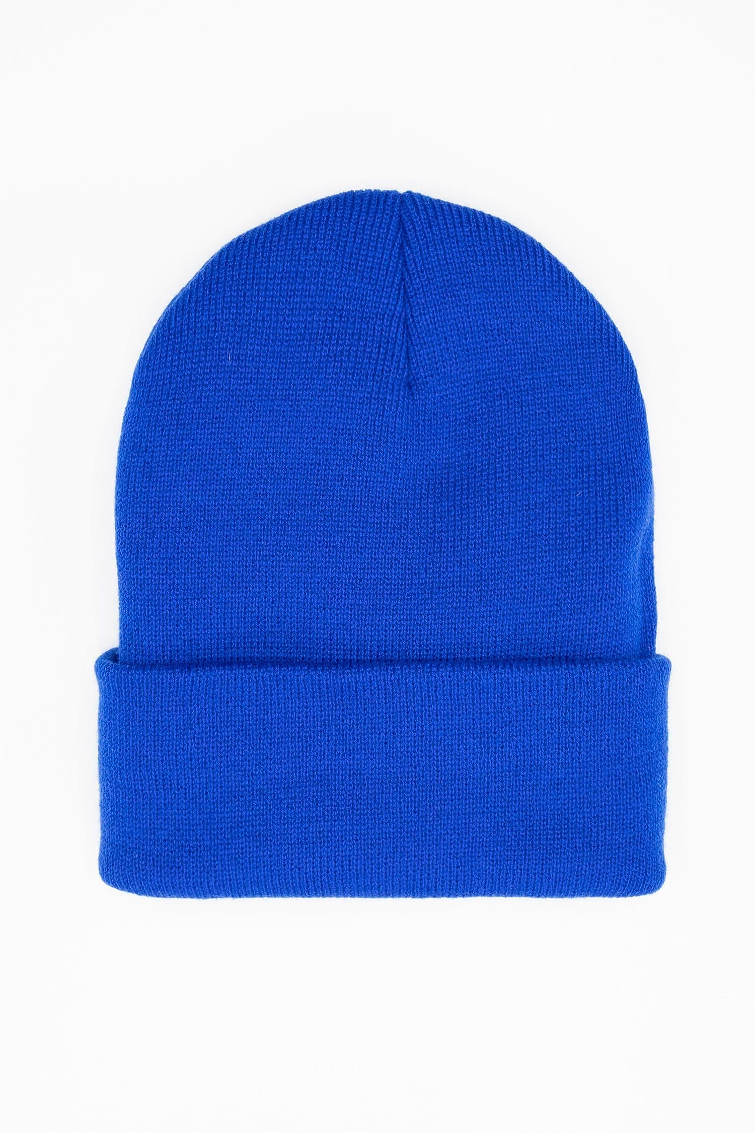 Classic Cuff Beanie Unisex 100% Acrylic Warm Winter Headwear Made in USA
