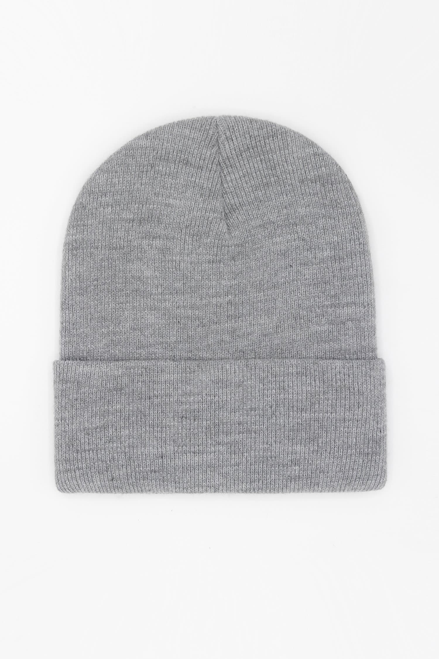 Classic Cuff Beanie Unisex 100% Acrylic Warm Winter Headwear Made in USA