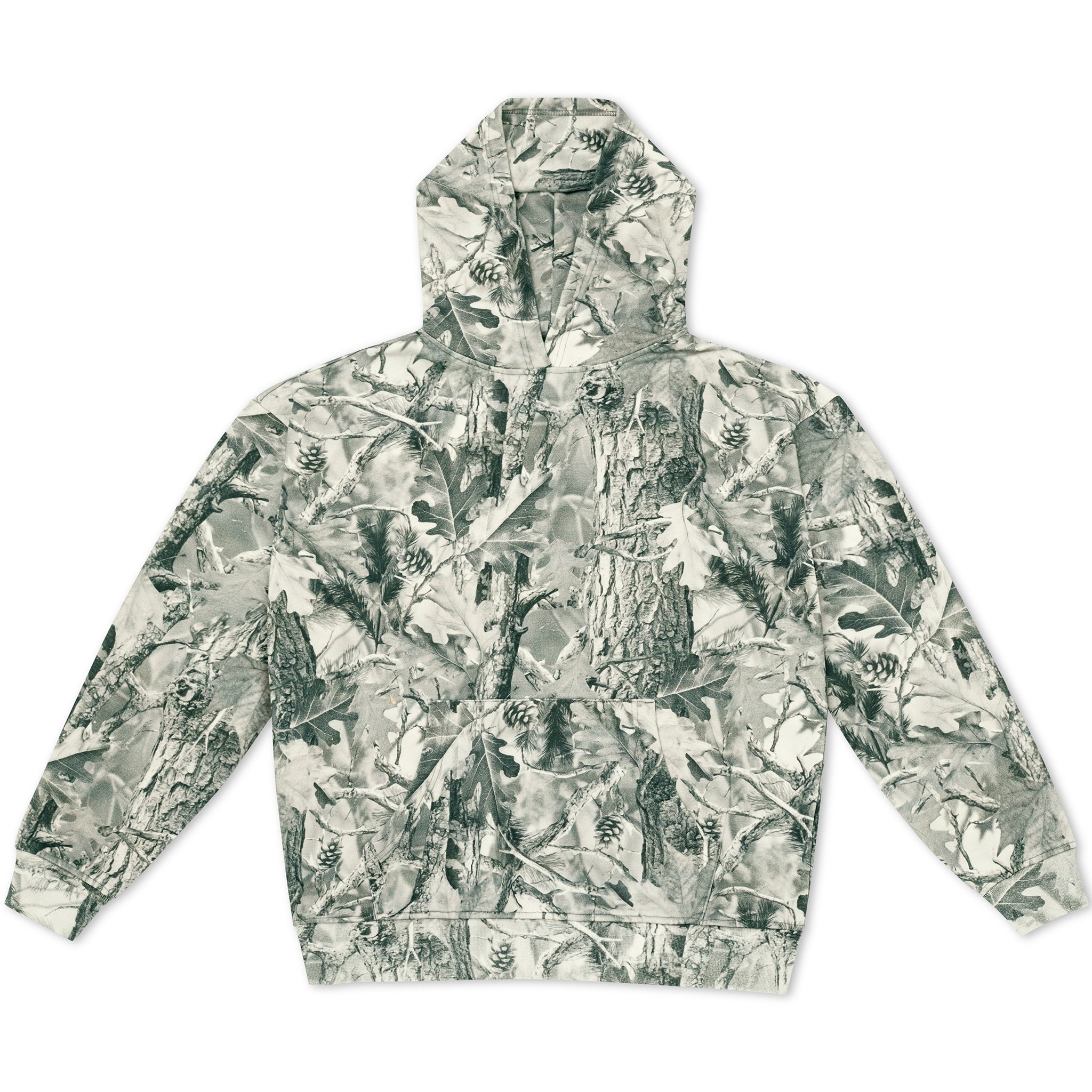 Cotton Collective 14oz Brushed Cotton Oversized Hoodie with Vintage Edges