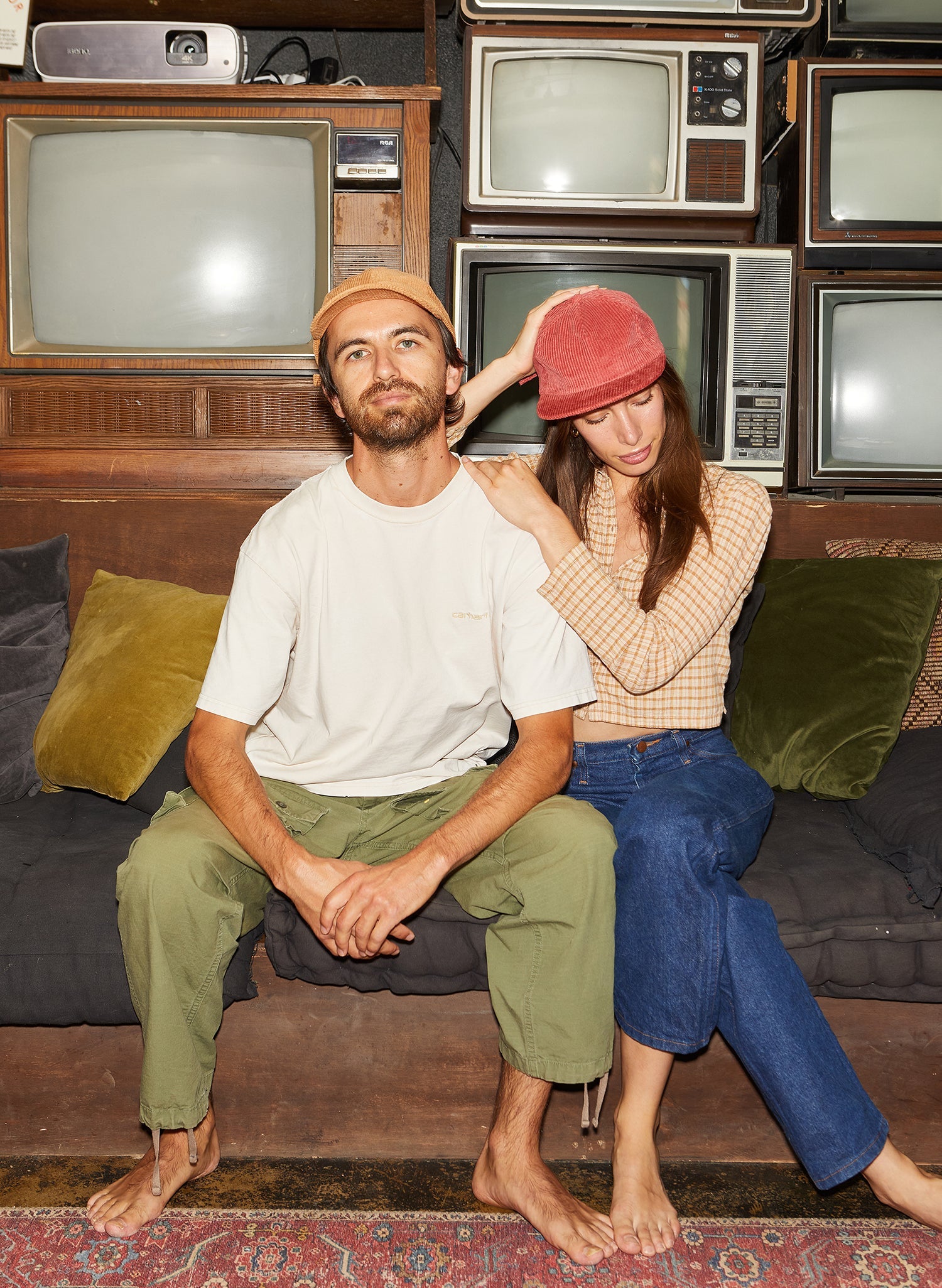 Corduroy Field Trip Unstructured 5-Panel Adjustable Strapback Hat