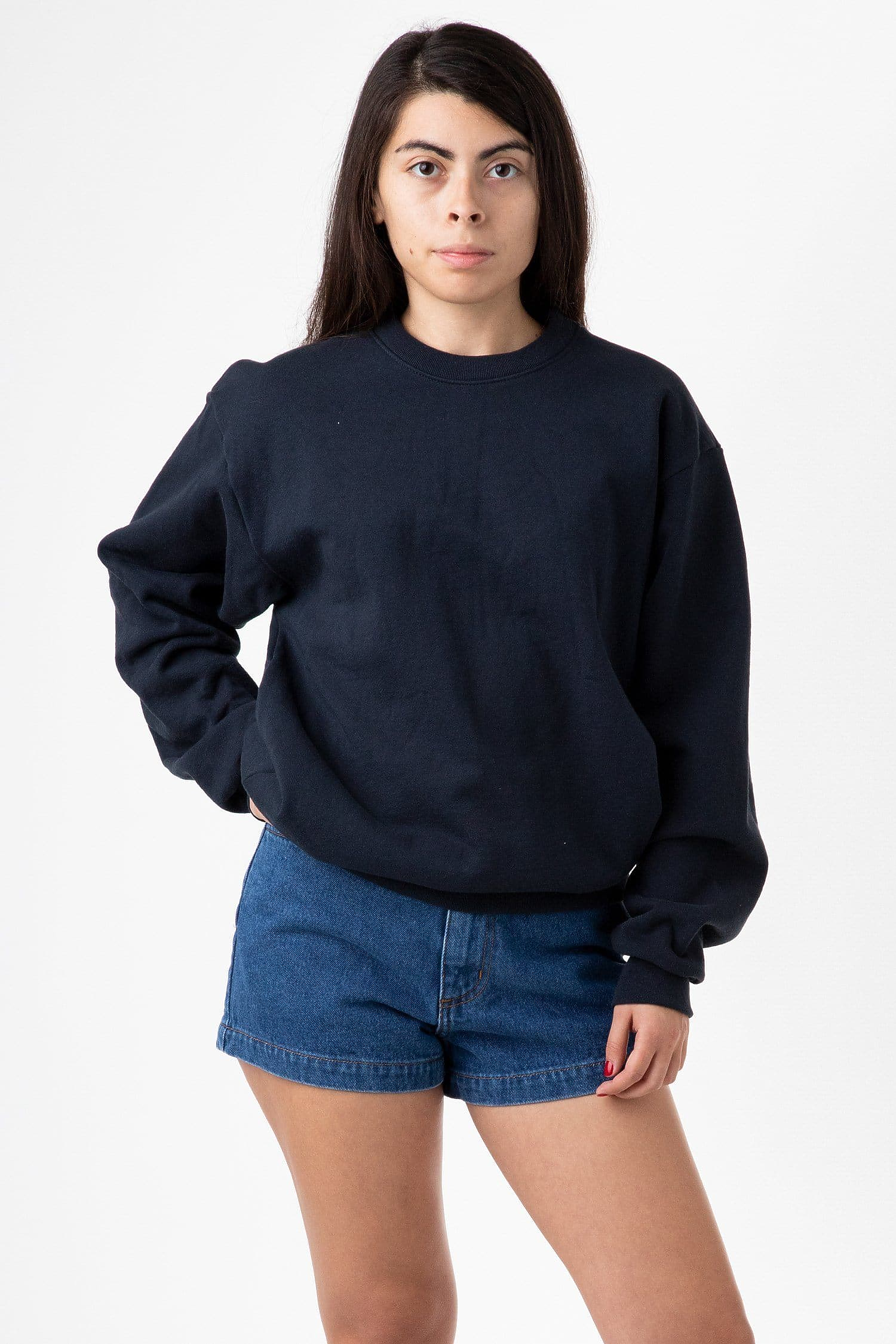 Premium 14oz Heavy Fleece Crewneck Sweatshirt for Ultimate Comfort & Durability