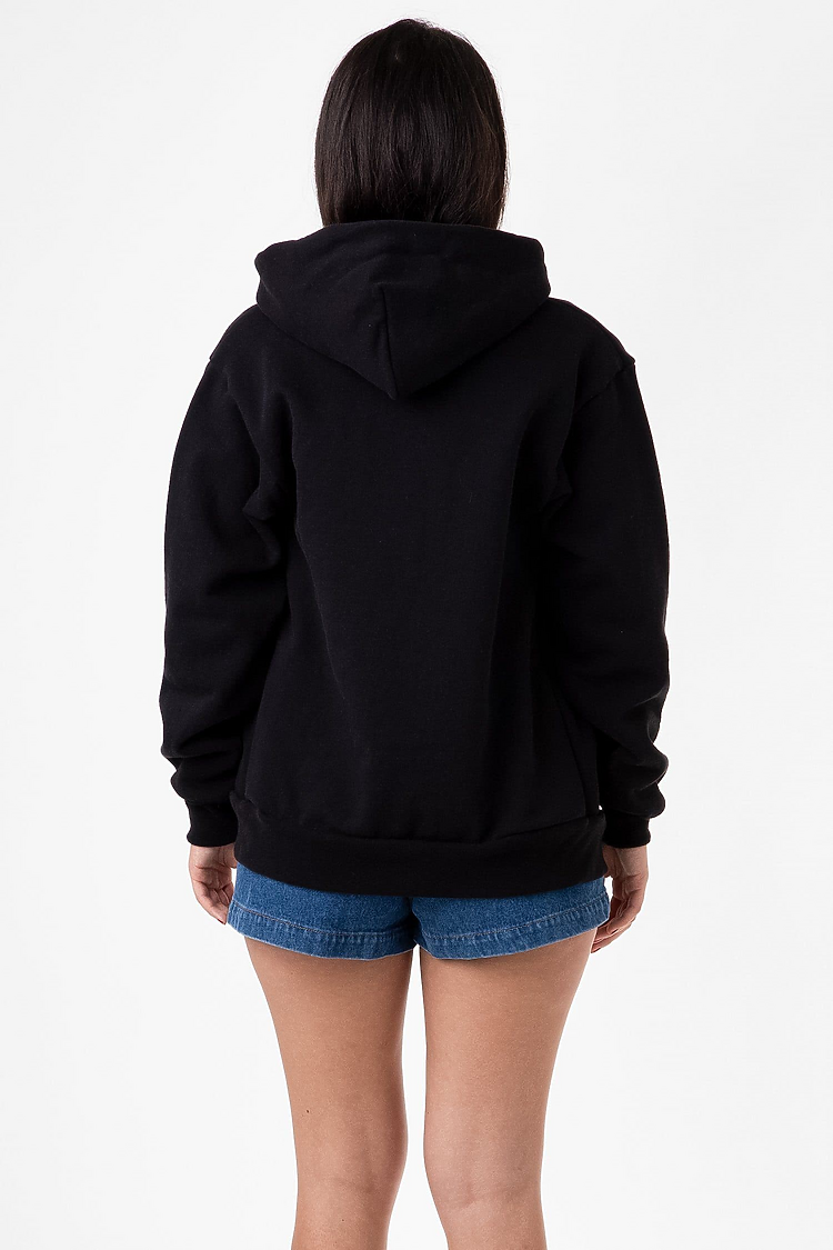 Premium Heavyweight 14oz Full-Zip Fleece Hoodie Loose Fit with Kangaroo Pocket