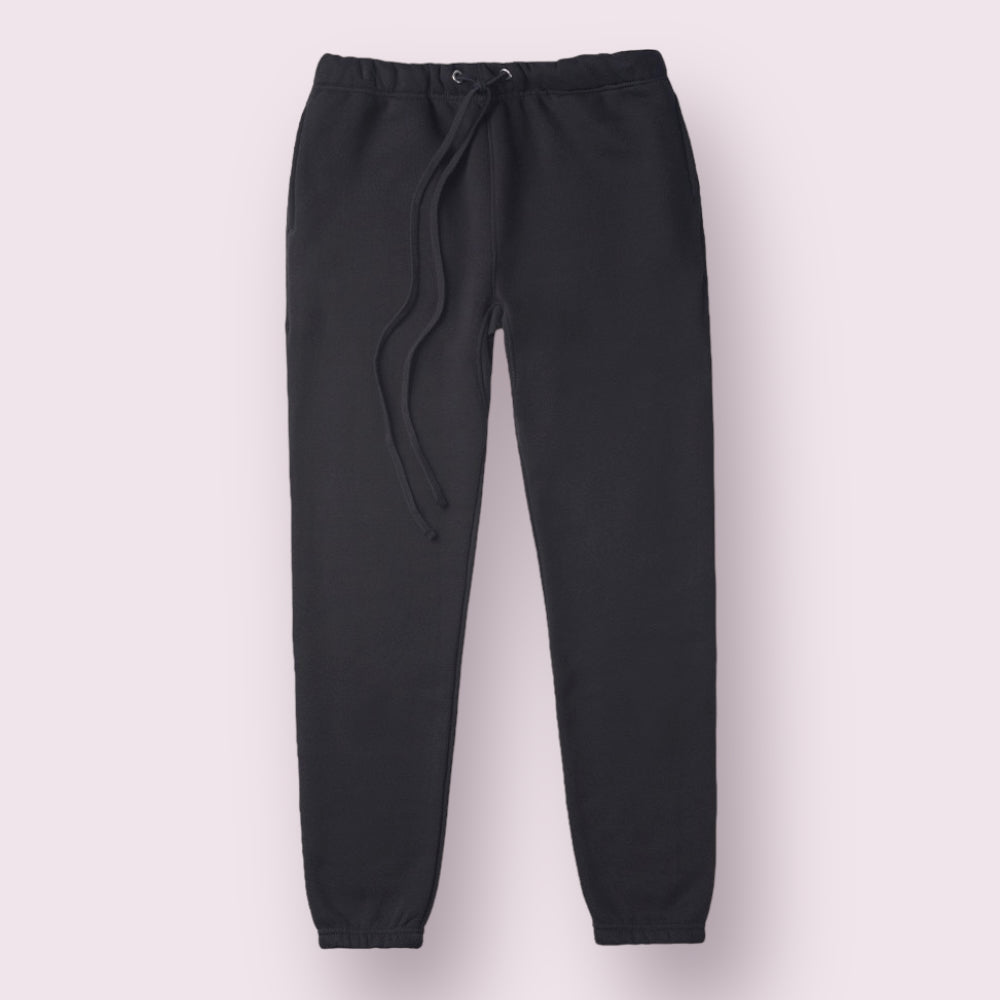 Heavyweight 3-End Fleece Drop-Crotch Joggers 80% Cotton Blend