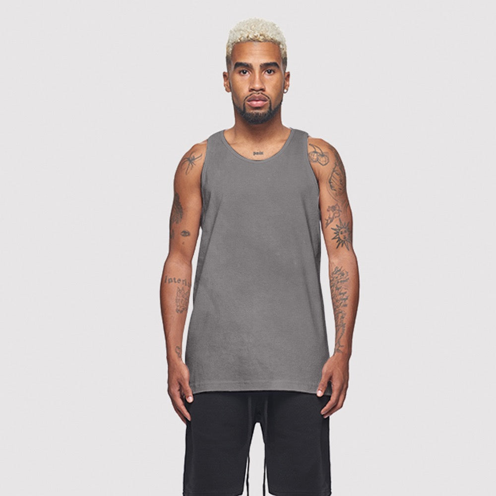 Luxe Heavyweight 9oz Combed Cotton Tear-Away Tank Top