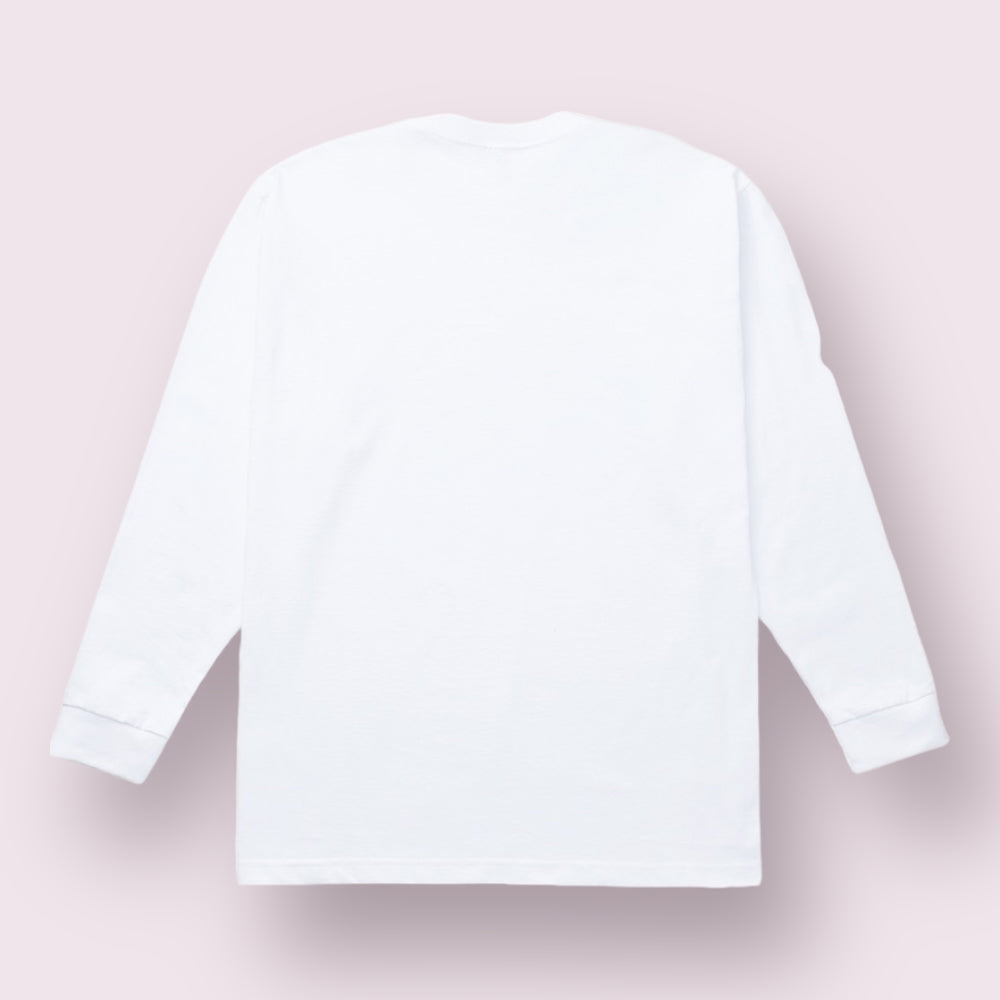 Men's Heavyweight Open-End Cotton Long Sleeve Tee | Durable Classic Fit Shirt