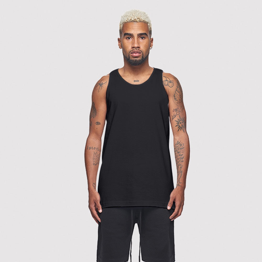 Luxe Heavyweight 9oz Combed Cotton Tear-Away Tank Top