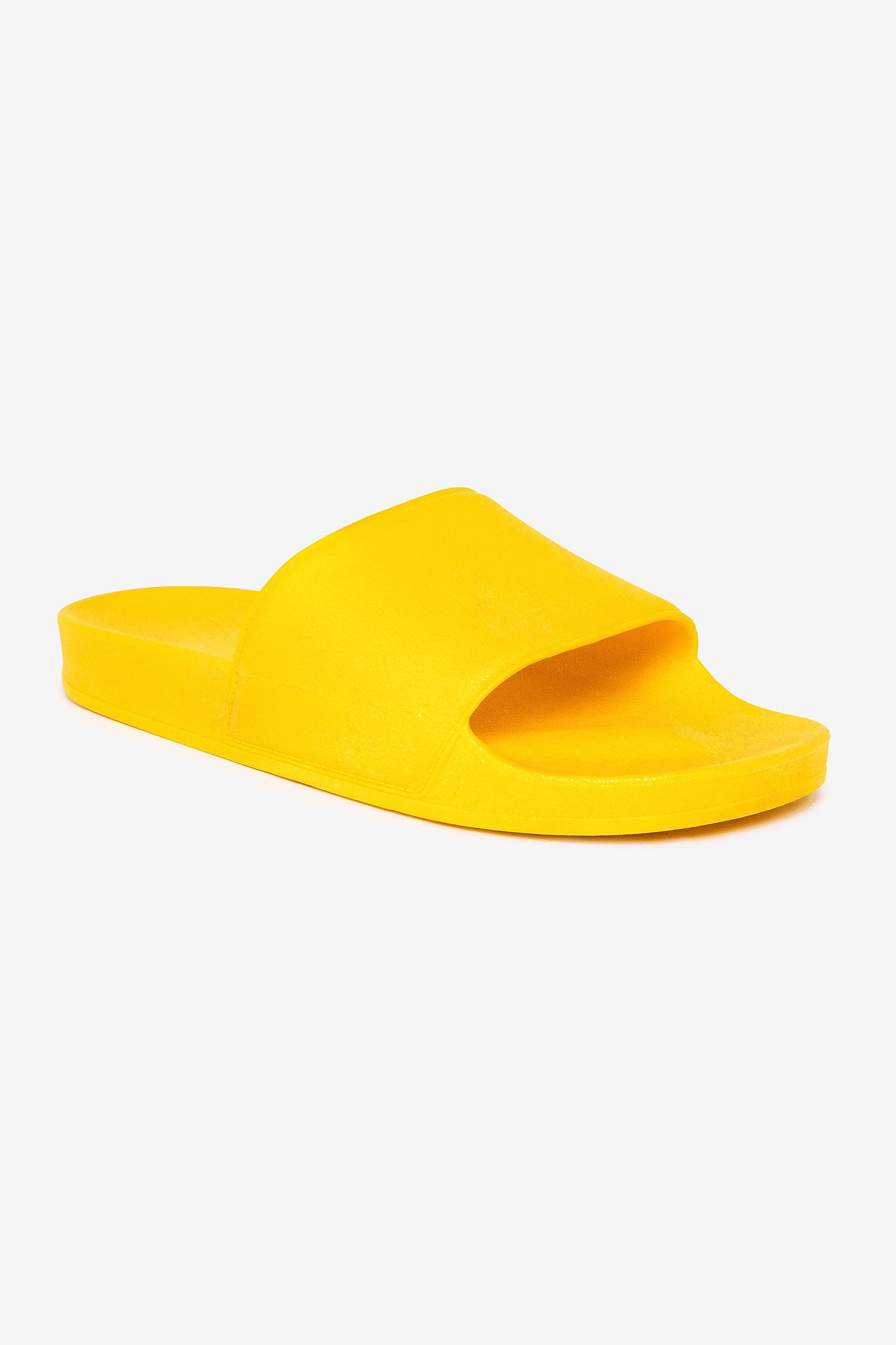 Los Angeles Apparel Unisex Everyday Recyclable Plastic Slides - Comfortable Pool & House Shoes