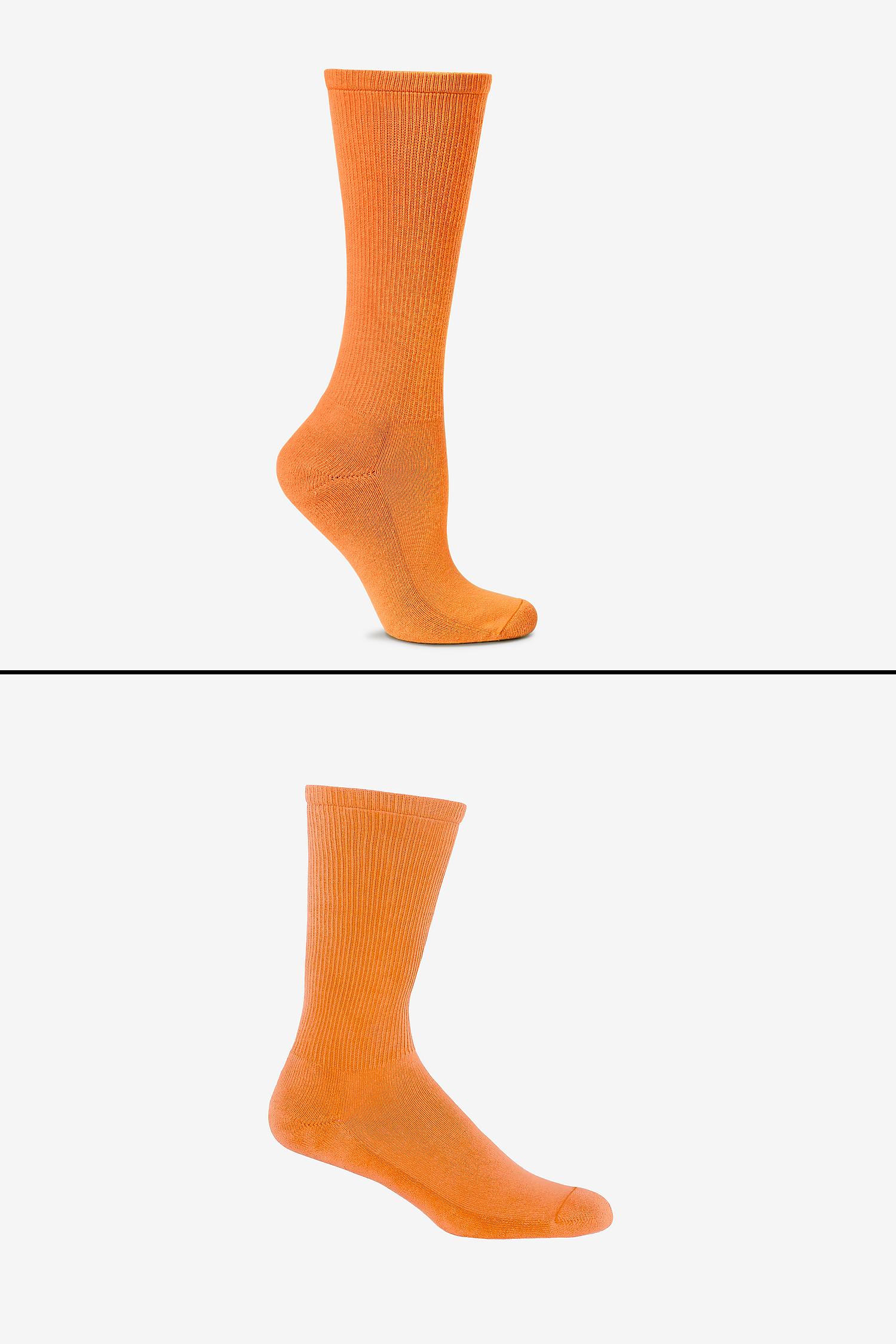 Premium Unisex Crew Socks with Cushion, Rib, Y-Gusset for Lasting Comfort
