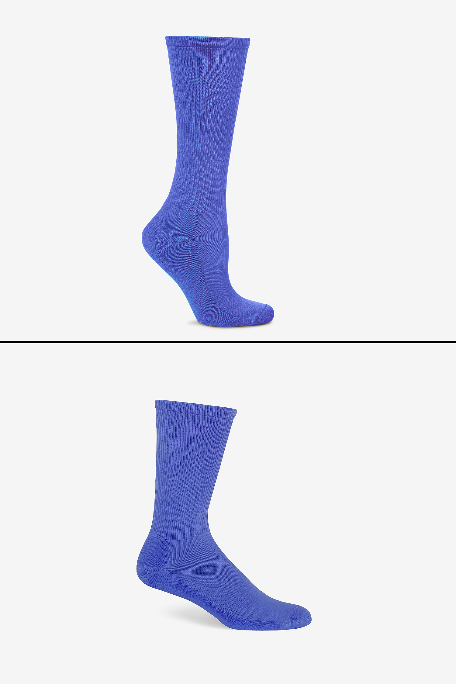Premium Unisex Crew Socks with Cushion, Rib, Y-Gusset for Lasting Comfort