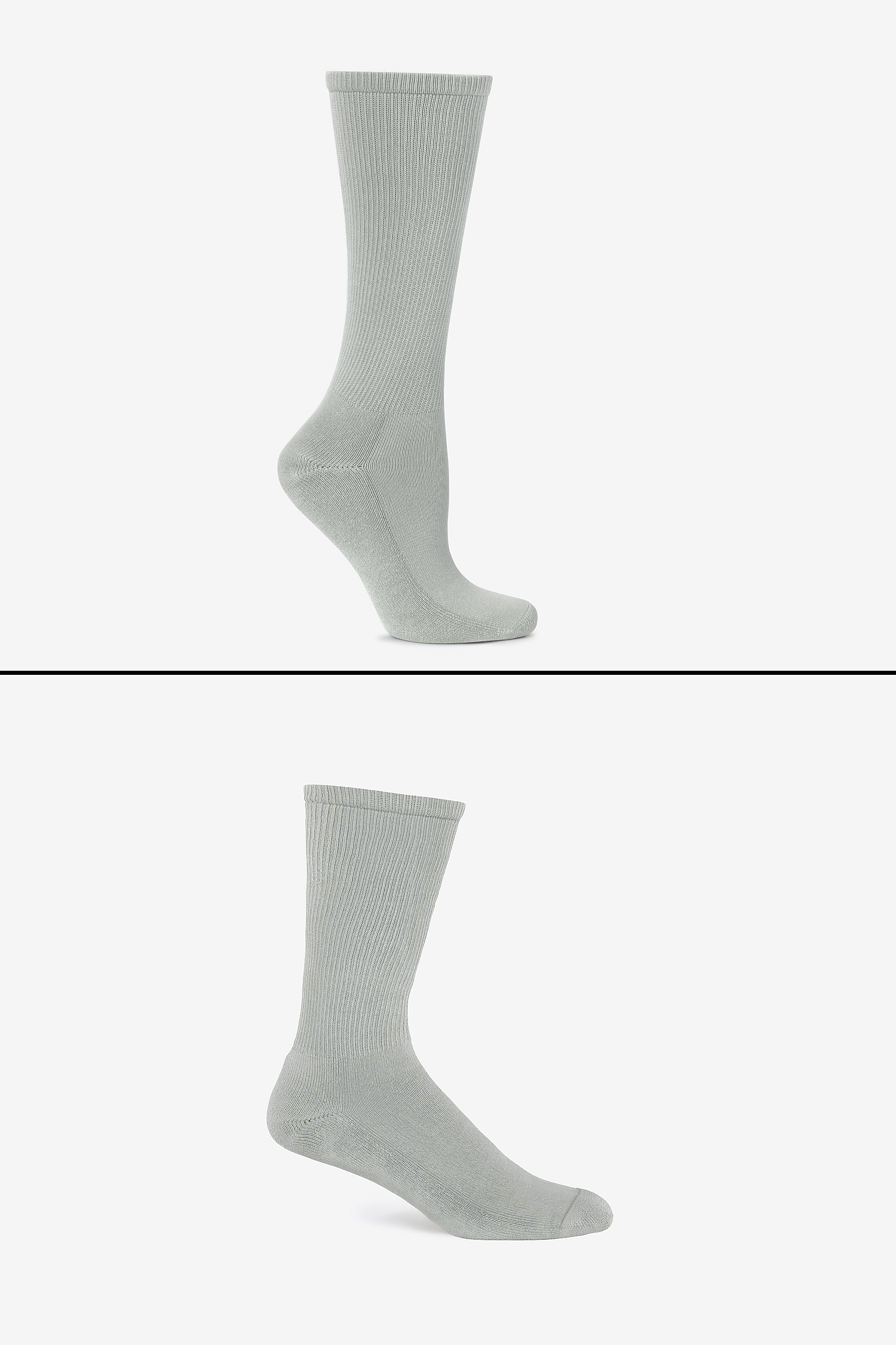 Premium Unisex Crew Socks with Cushion, Rib, Y-Gusset for Lasting Comfort