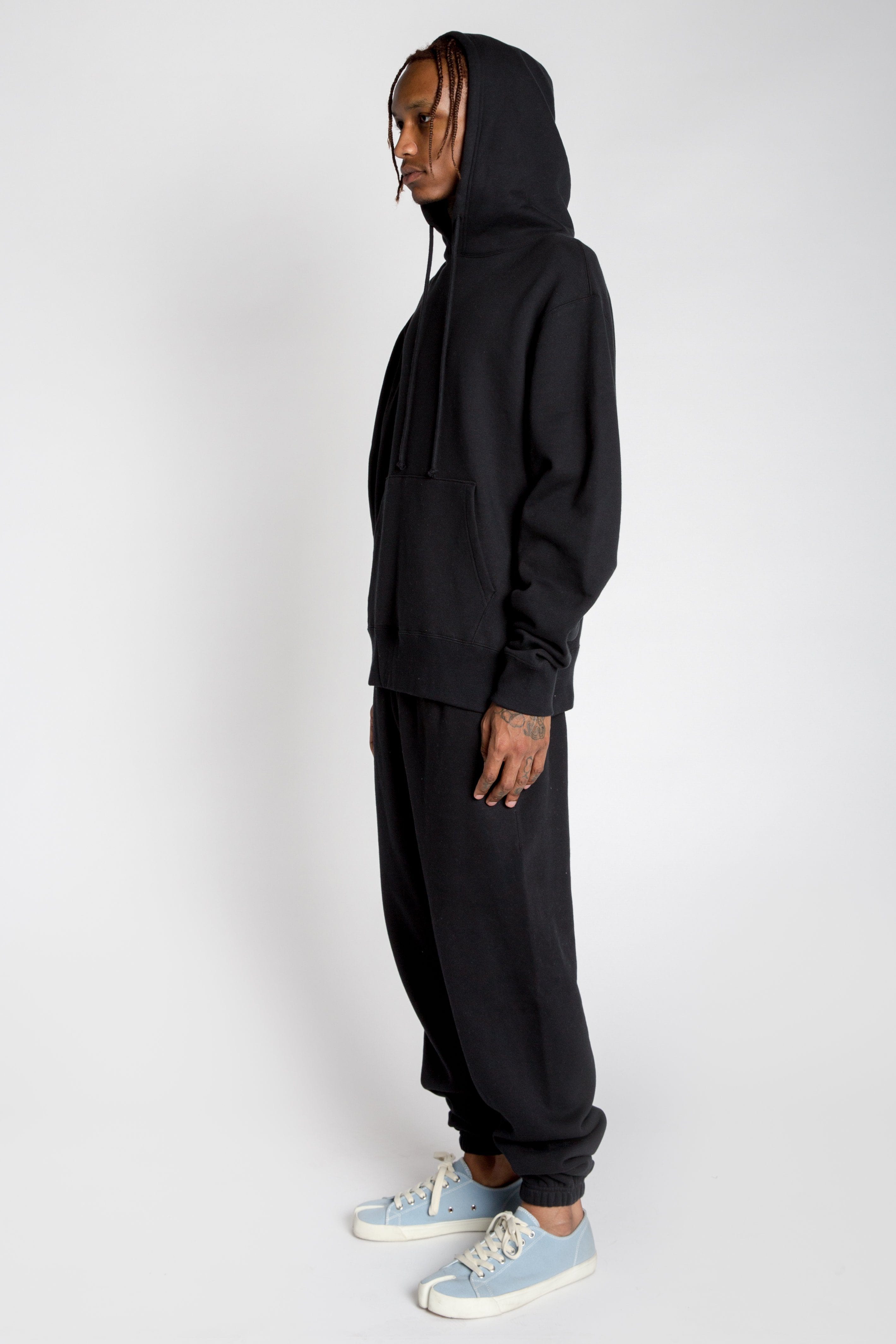 MADE Varsity Heavyweight Cotton-Blend Oversized Hoodie with Kangaroo Pocket