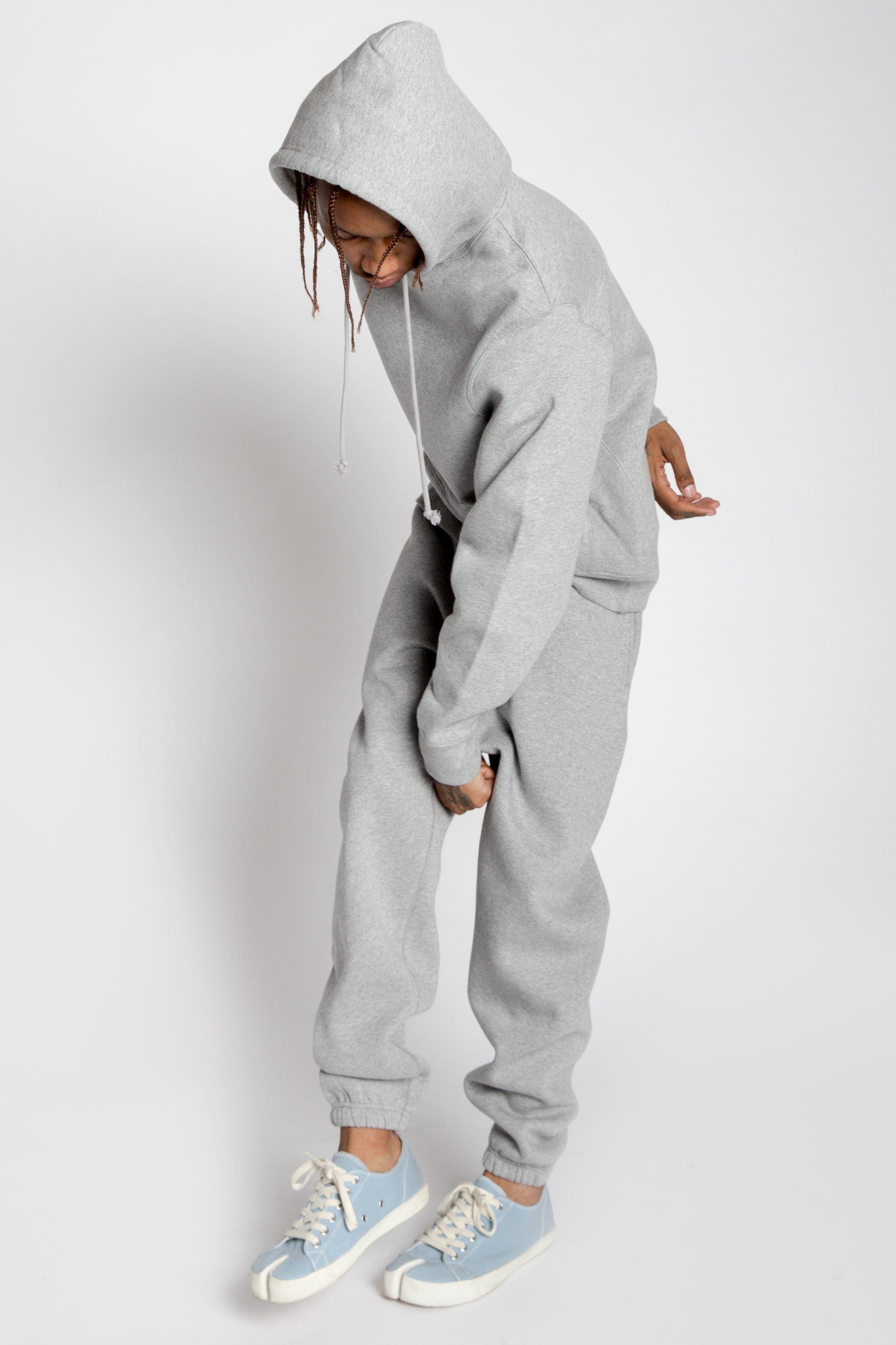 MADE Varsity Heavyweight Cotton-Blend Oversized Hoodie with Kangaroo Pocket