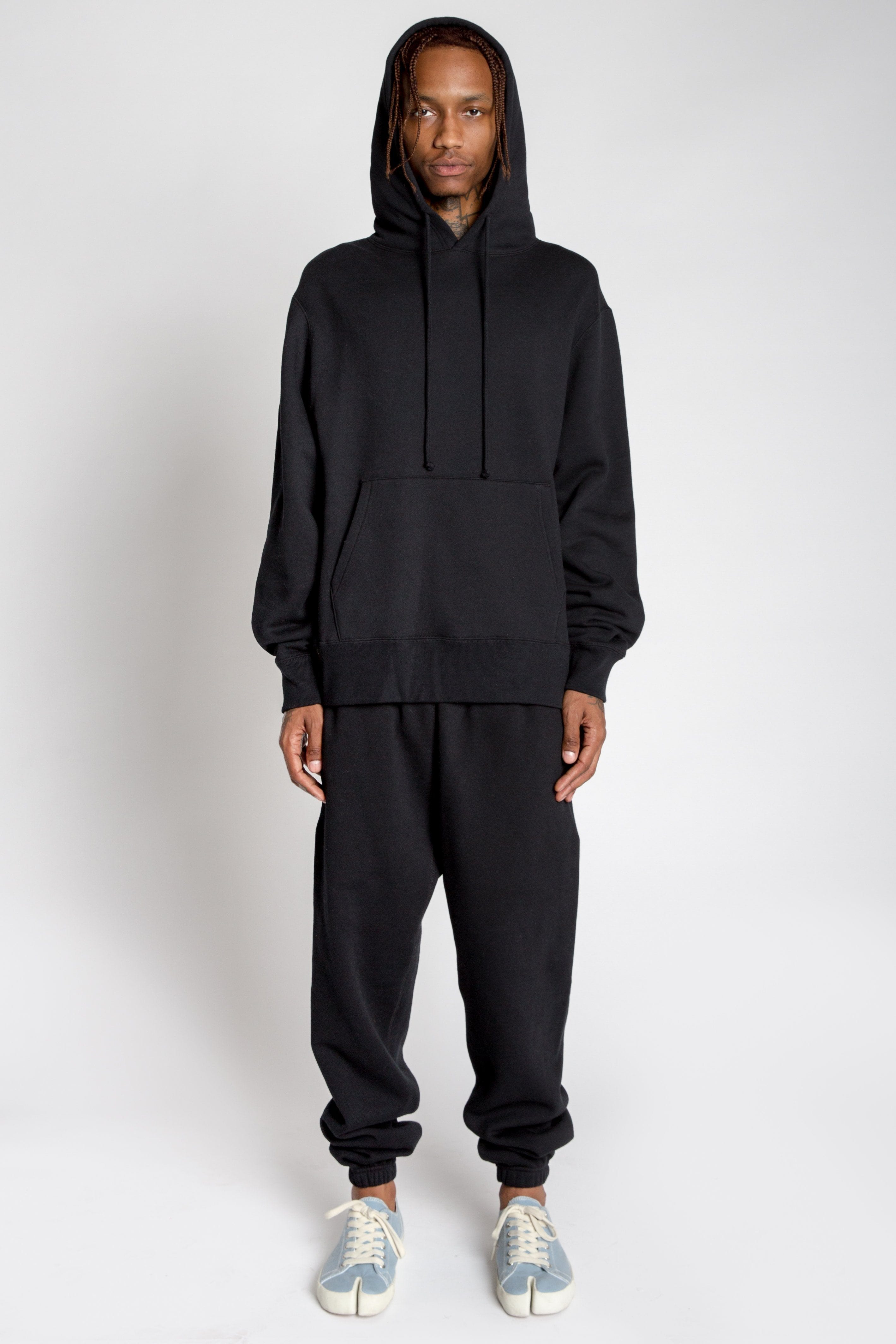 MADE Varsity Heavyweight Cotton-Blend Oversized Hoodie with Kangaroo Pocket