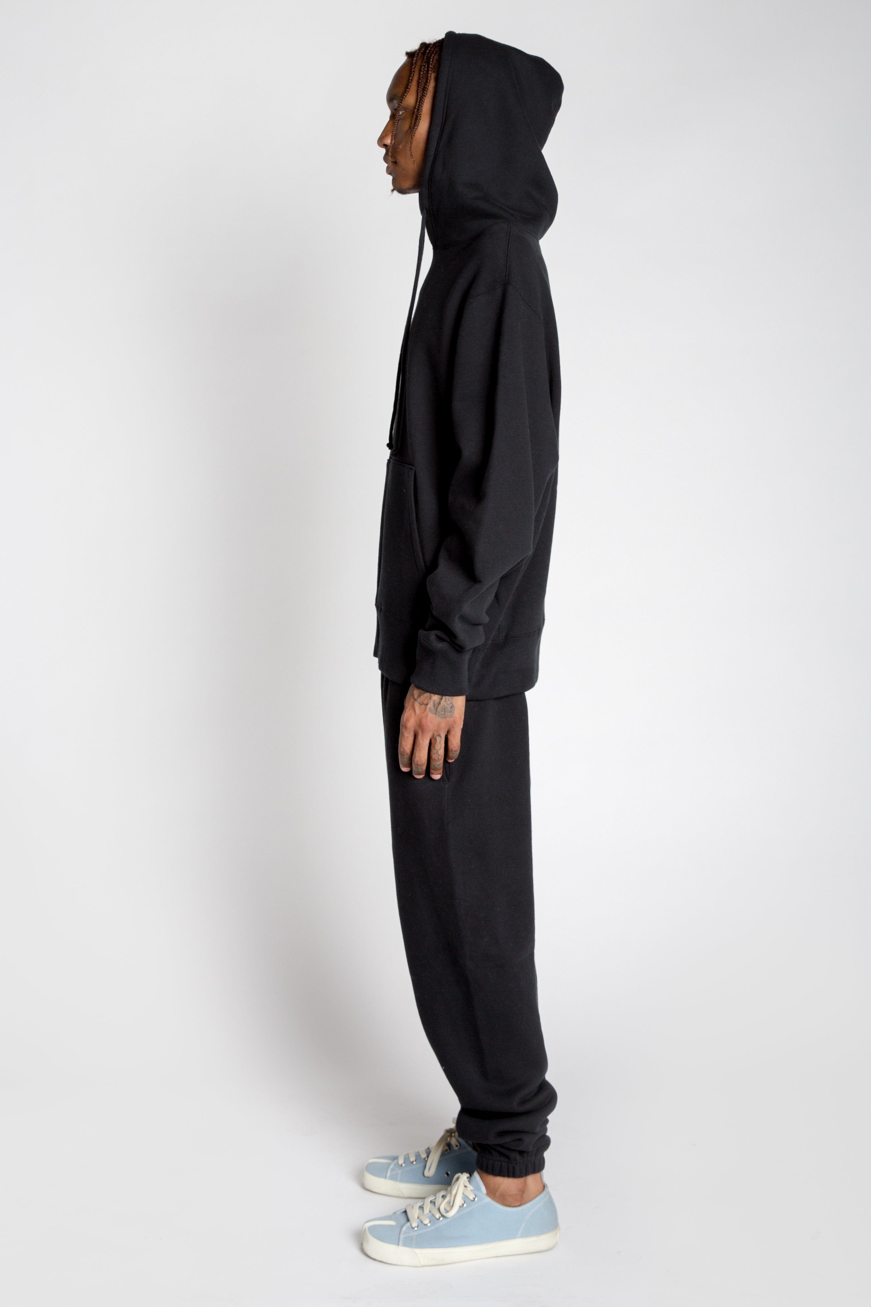 MADE Varsity Heavyweight Cotton-Blend Oversized Hoodie with Kangaroo Pocket