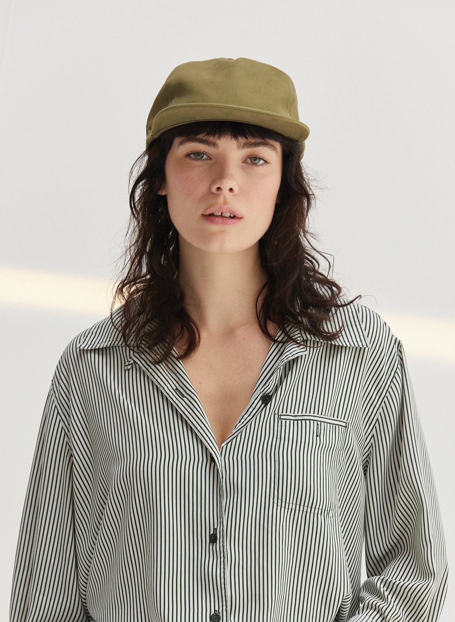 Brushed Cotton 5-Panel Field Trip Snapback Hat Adjustable Closure