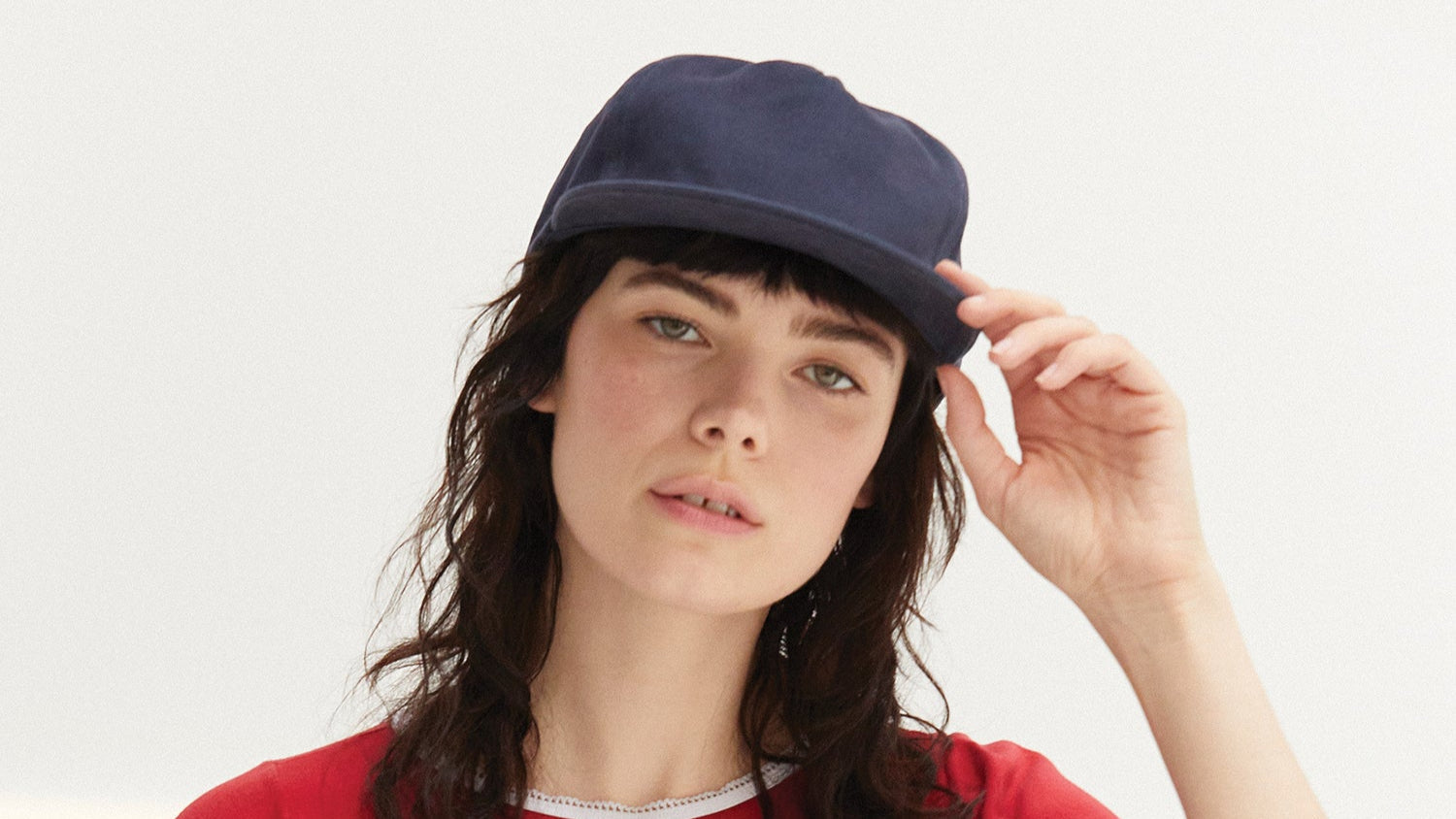 Brushed Cotton 5-Panel Field Trip Snapback Hat Adjustable Closure