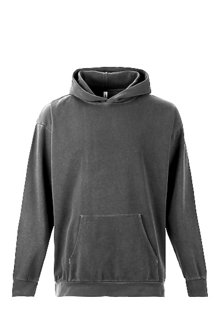 ZS4080 Essential Oversized Pullover Hoodie Relaxed Fit Pigment Dyed