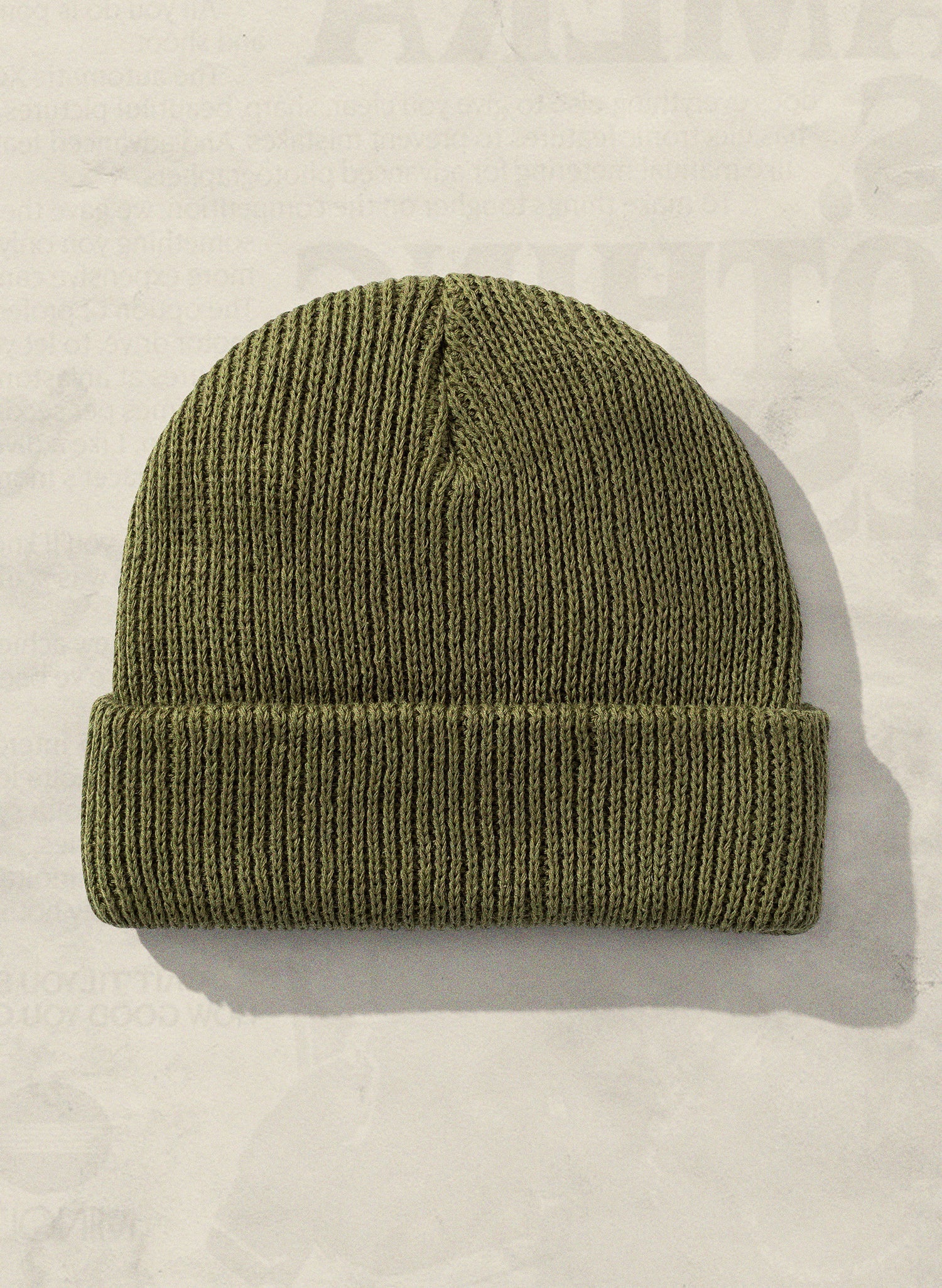 Kids Hemp Blend Slacker Knit Ribbed Beanie Soft Warm