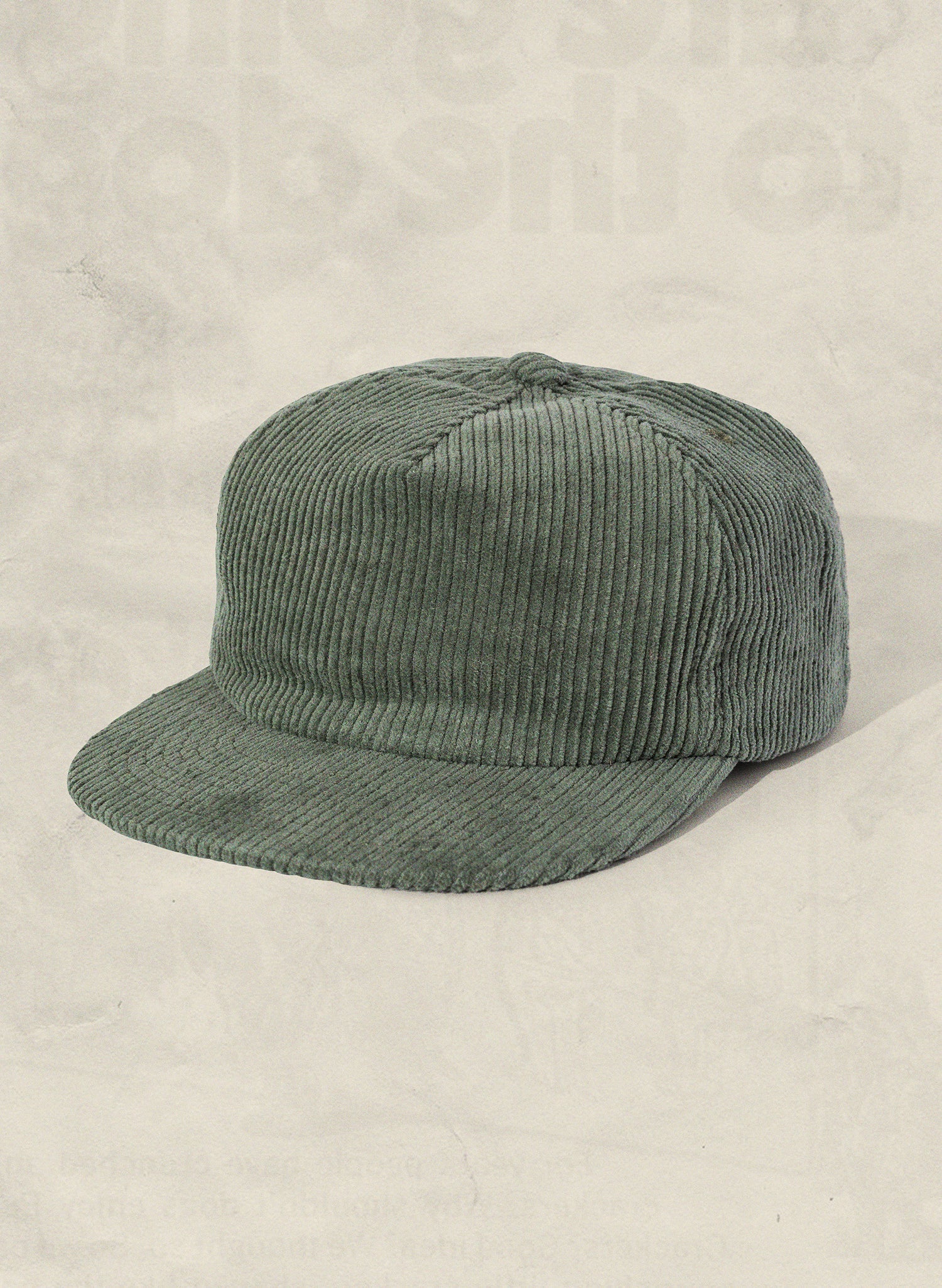 Corduroy Field Trip Unstructured 5-Panel Adjustable Strapback Hat