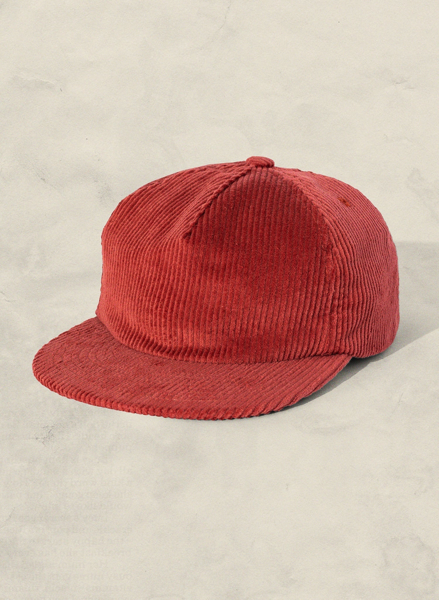 Corduroy Field Trip Unstructured 5-Panel Adjustable Strapback Hat