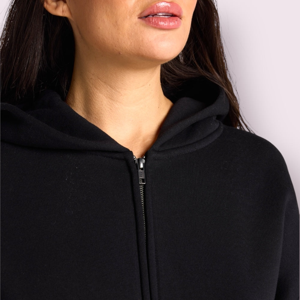 Blueprint YKK Zip Hoodie Relaxed Fit Combed Cotton Blend