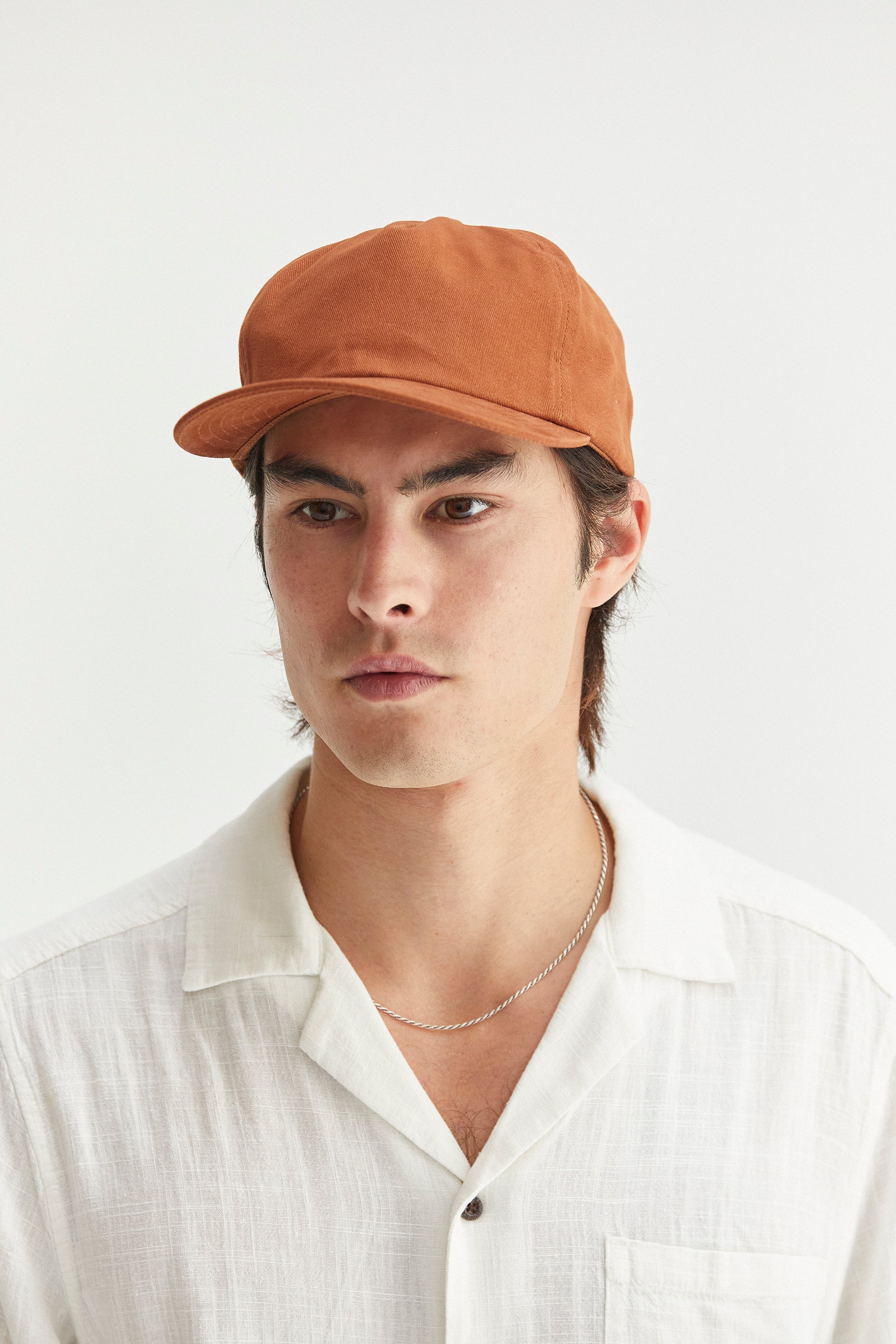 Brushed Cotton 5-Panel Field Trip Snapback Hat Adjustable Snapback Closure