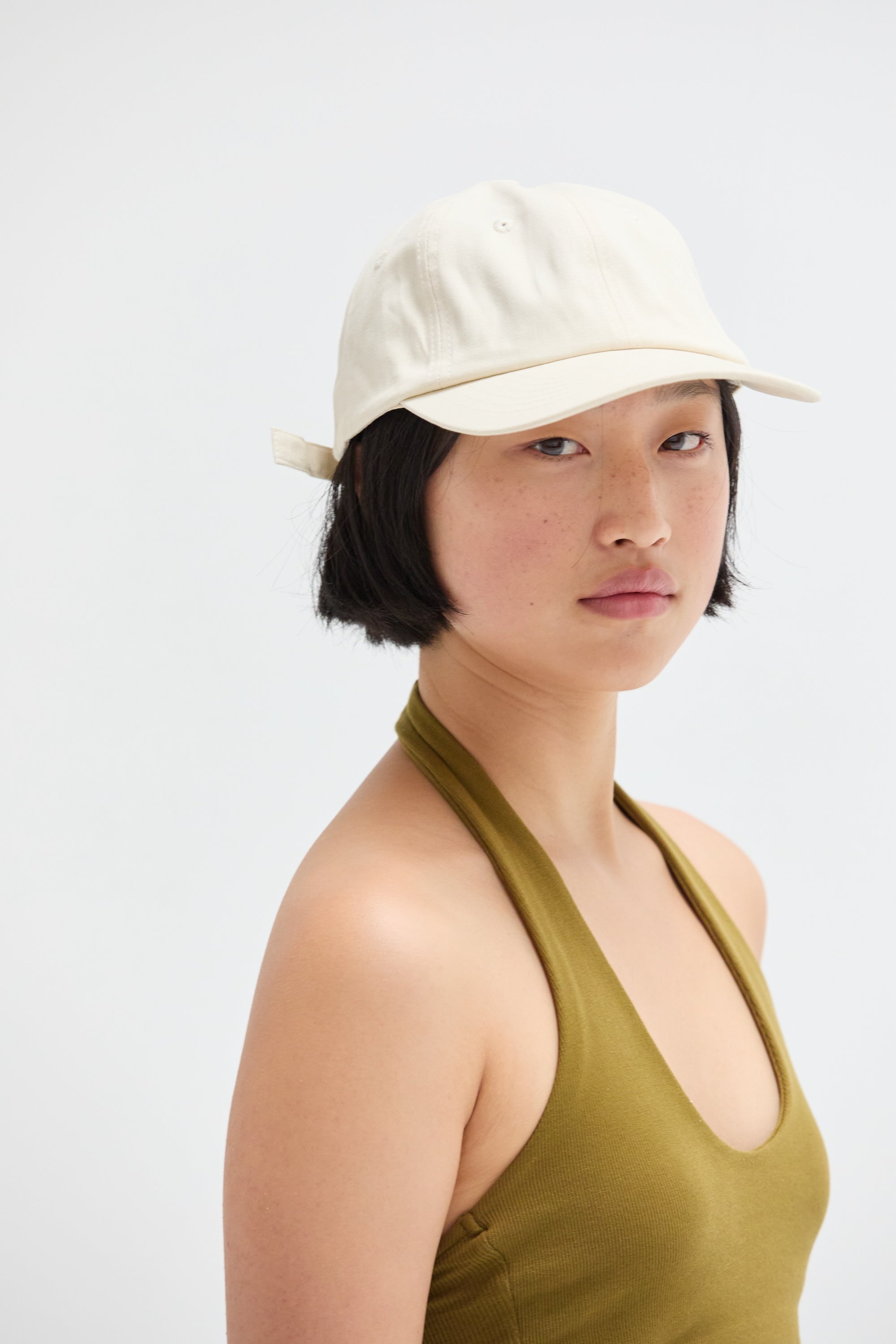 Brushed Cotton Classic Dad Hat with Adjustable Brass Closure