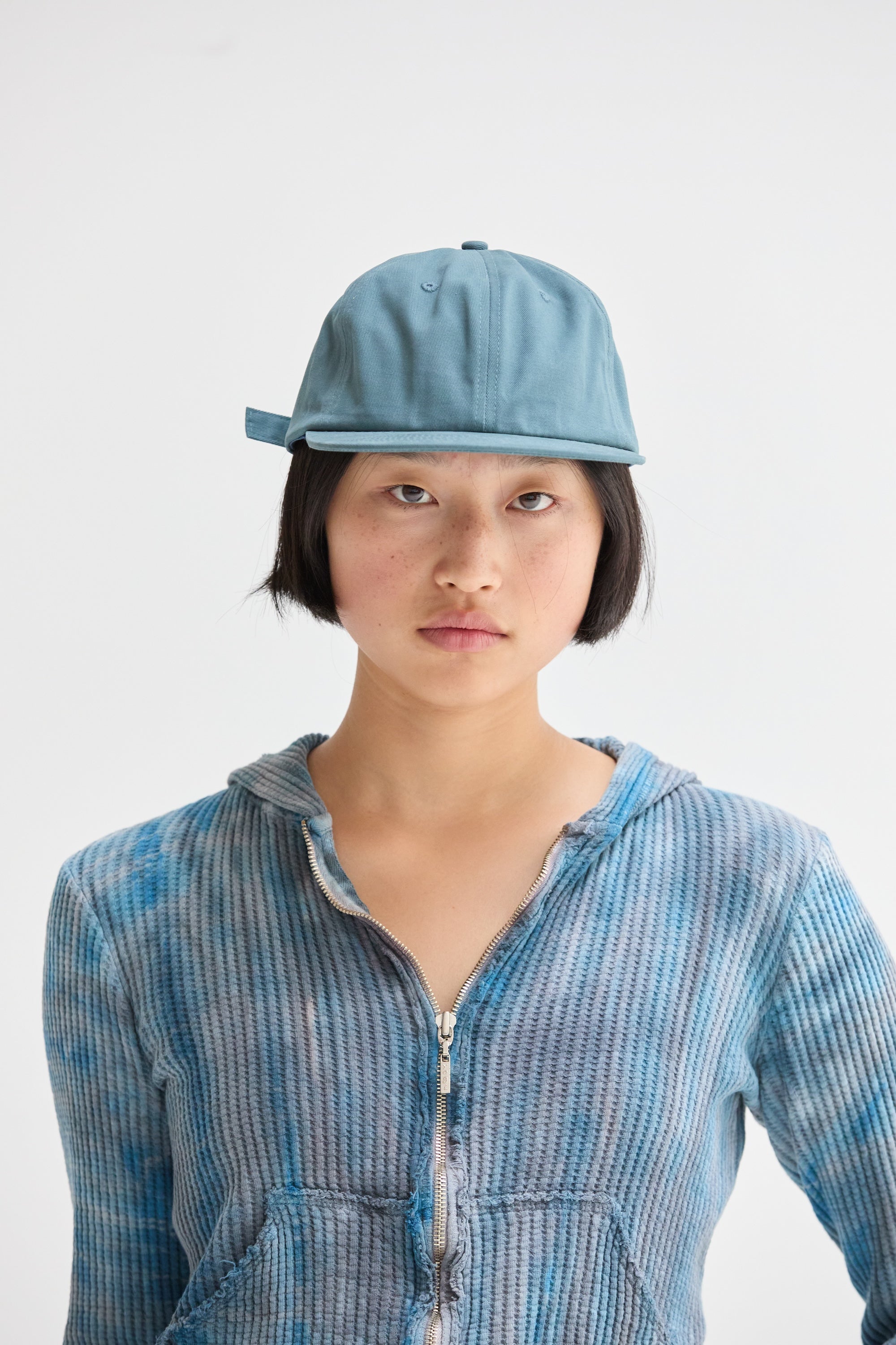 Brushed Cotton Field Trip Hat Unstructured 6-Panel Adjustable Brass Strap