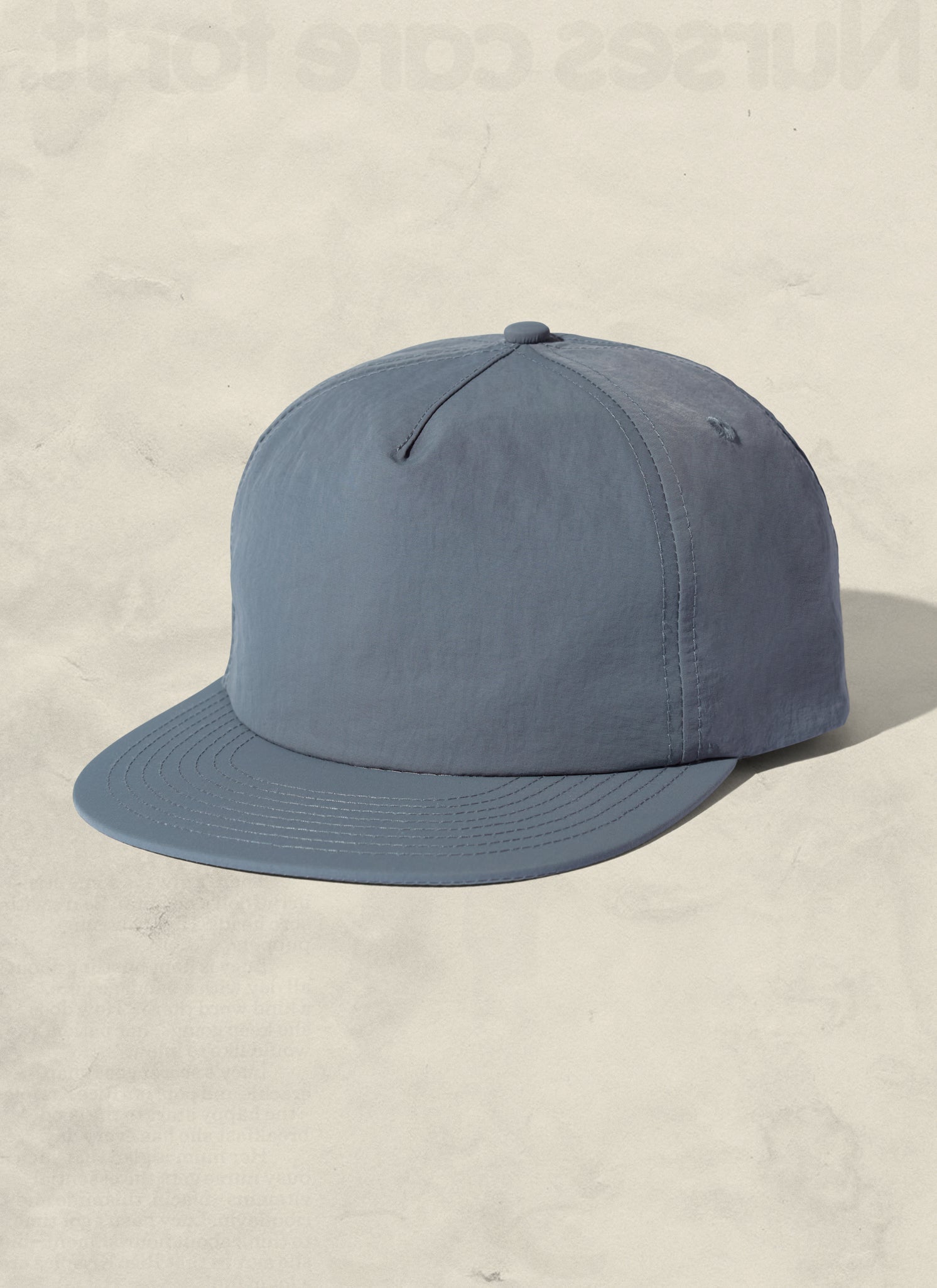 Nylon Field Trip Snapback Hat - Lightweight 5-Panel Adjustable Cap