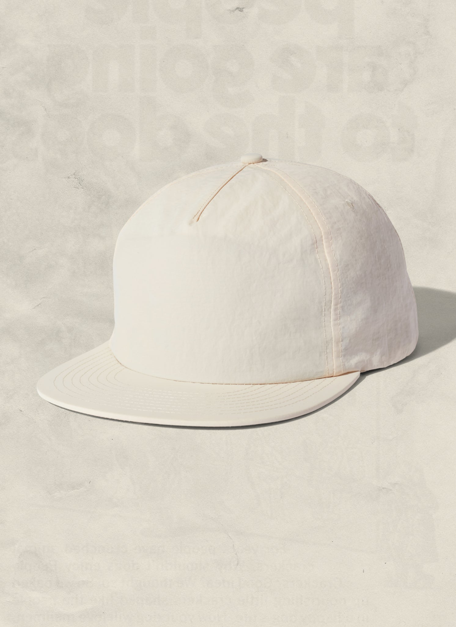 Nylon Field Trip Snapback Hat - Lightweight 5-Panel Adjustable Cap