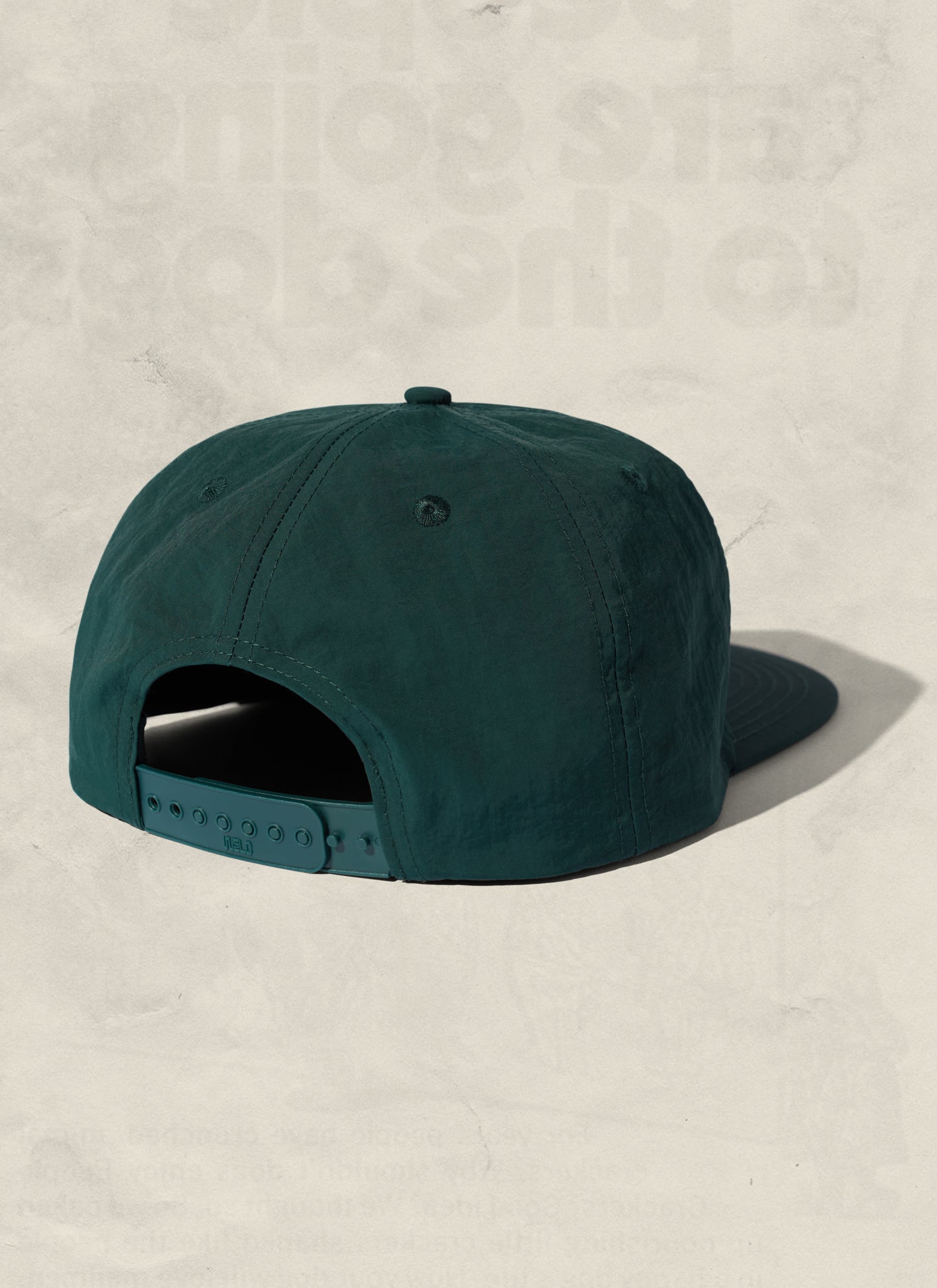 Nylon Field Trip Snapback Hat - Lightweight 5-Panel Adjustable Cap
